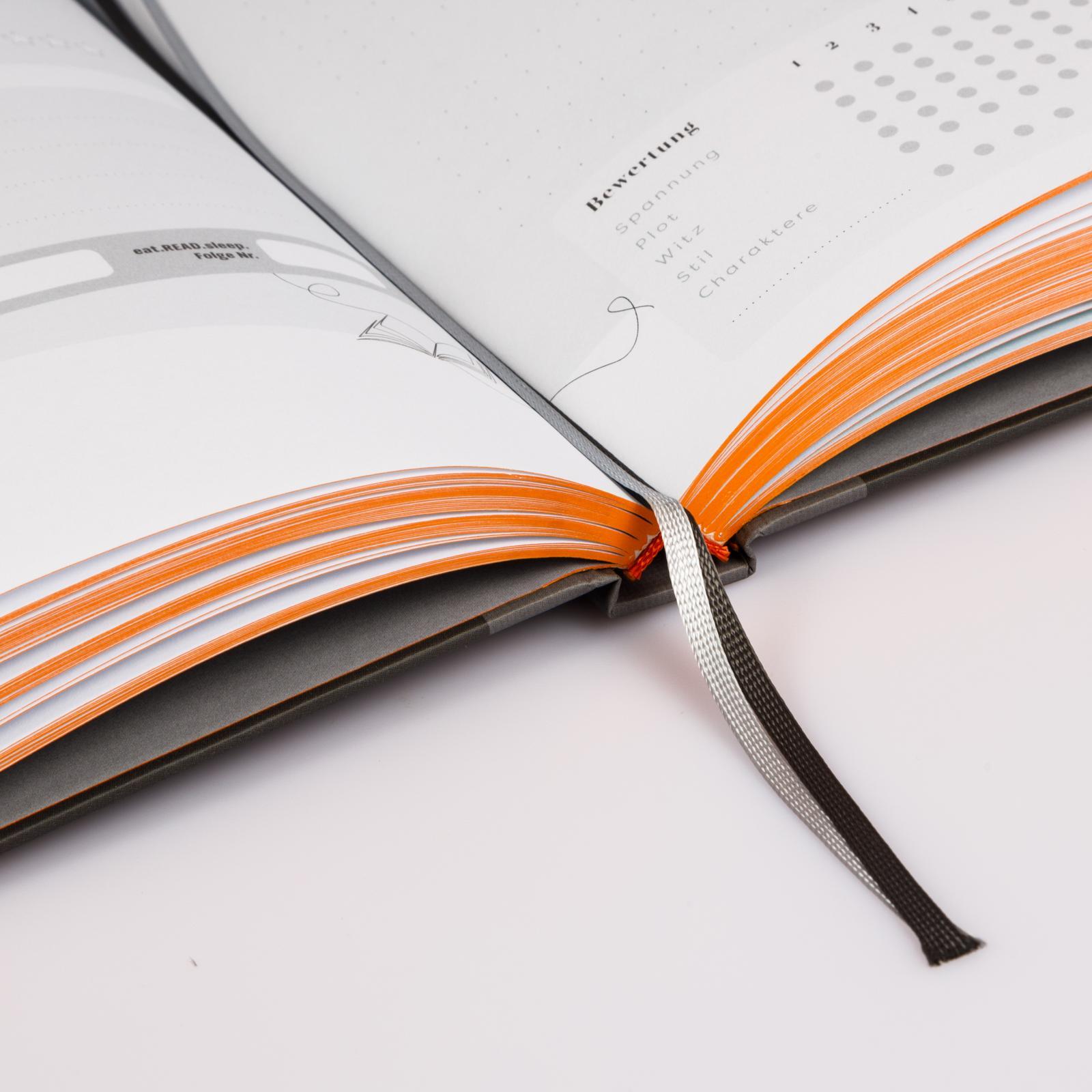 Beispielinhalt (Bild) eat.READ.sleep - Das Book Journal