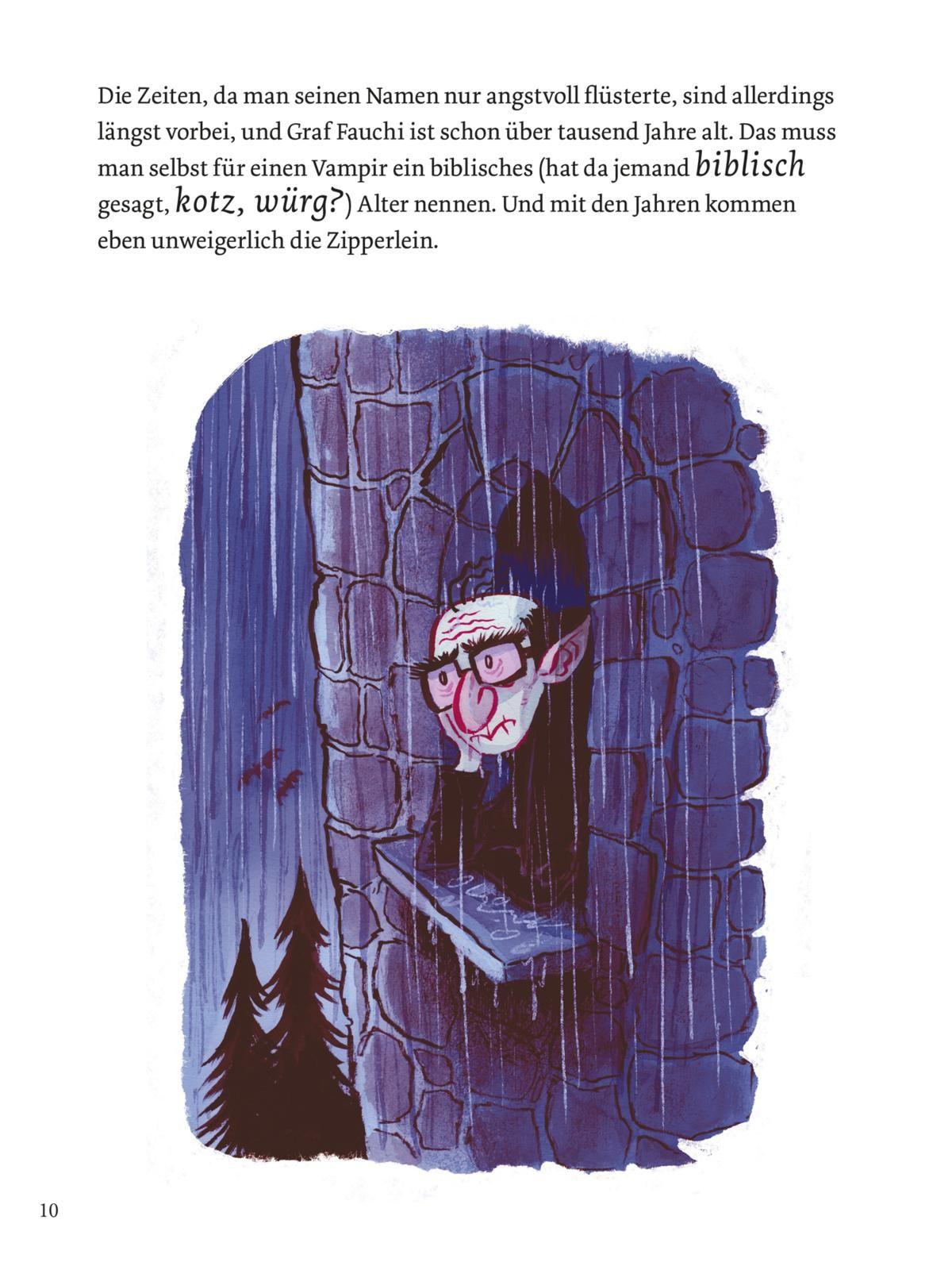 Beispielinhalt (Bild) Graf Fauchi und das verschwundene Gebiss