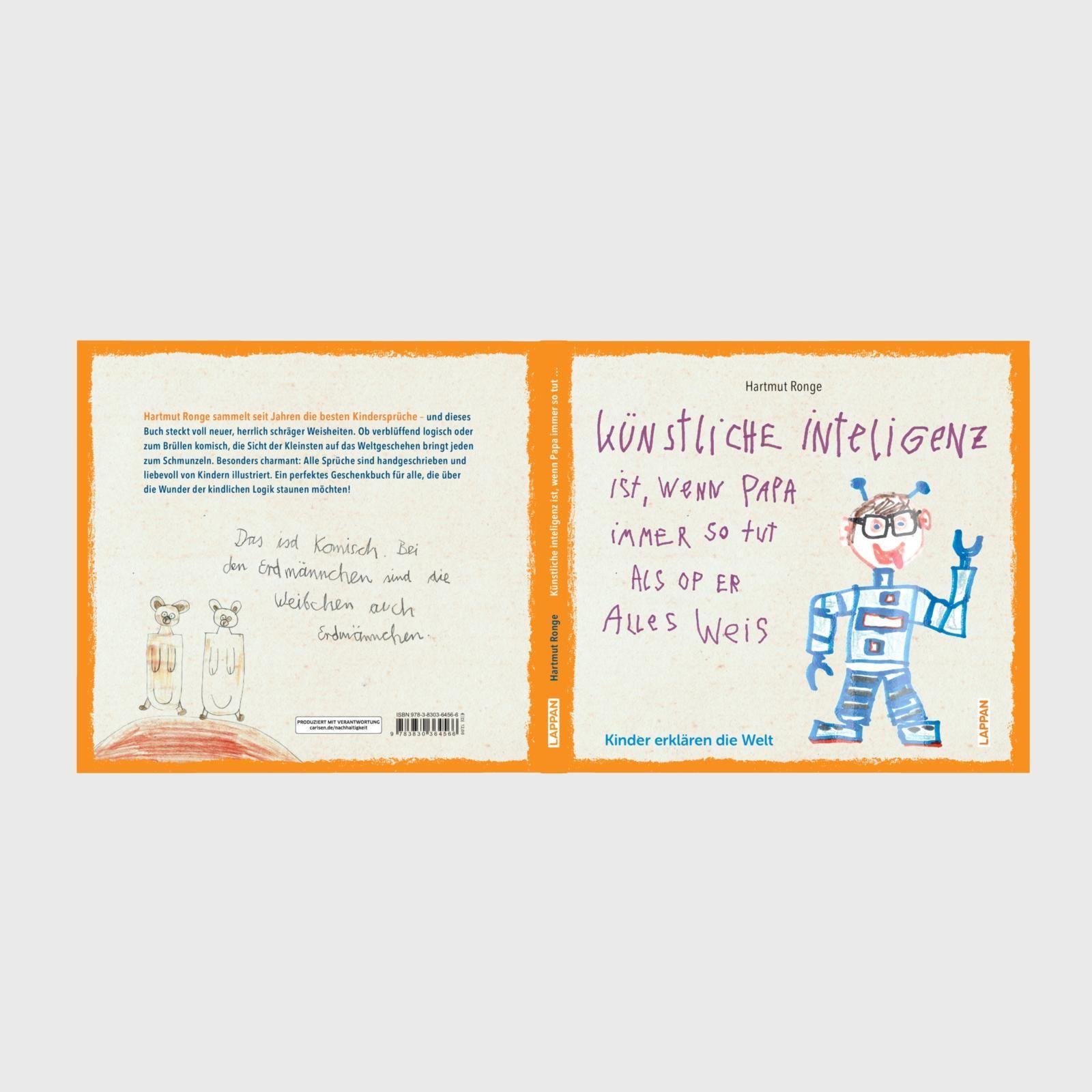 Beispielinhalt (Bild) Künstliche Inteligenz ist, wenn Papa nur so tut als op er alles weis