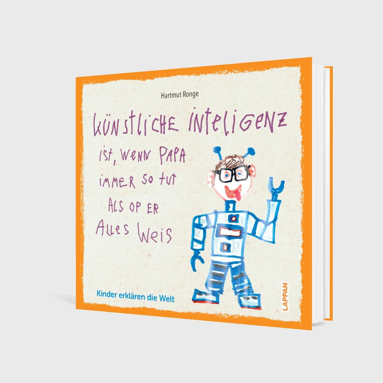 Beispielinhalt (Bild) Künstliche Inteligenz ist, wenn Papa nur so tut als op er alles weis