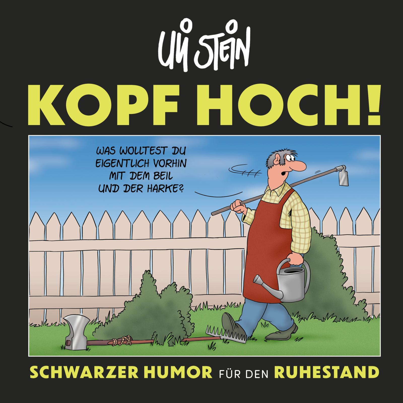 Vorderes Coverbild Kopf hoch! Schwarzer Humor für den Ruhestand