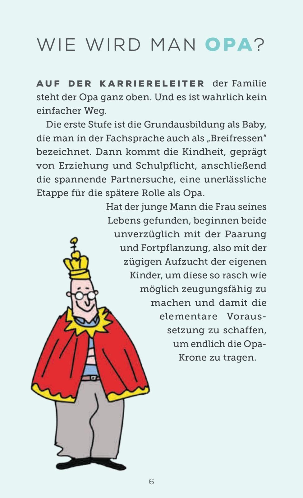 Beispielinhalt (Bild) Überleben als Opa