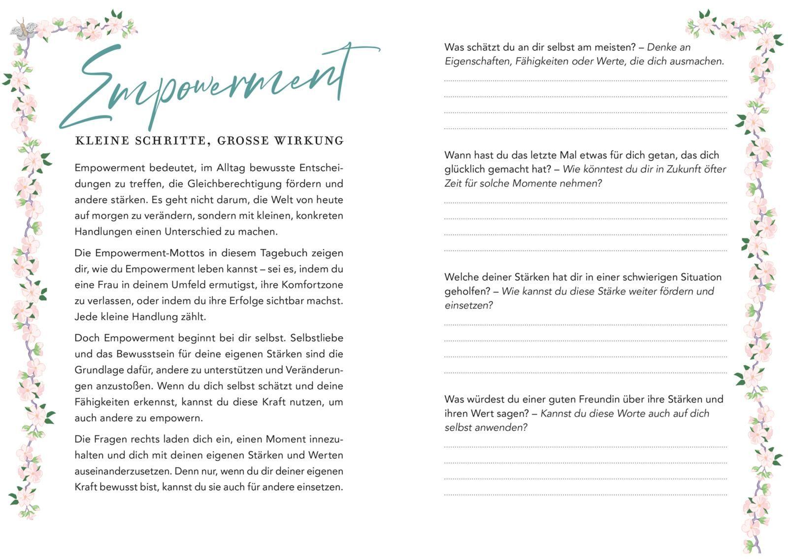 Beispielinhalt (Bild) Mein Frida Kahlo Tagebuch