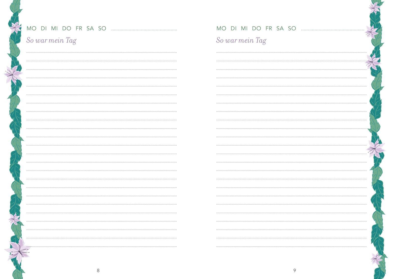 Beispielinhalt (Bild) Mein Frida Kahlo Tagebuch