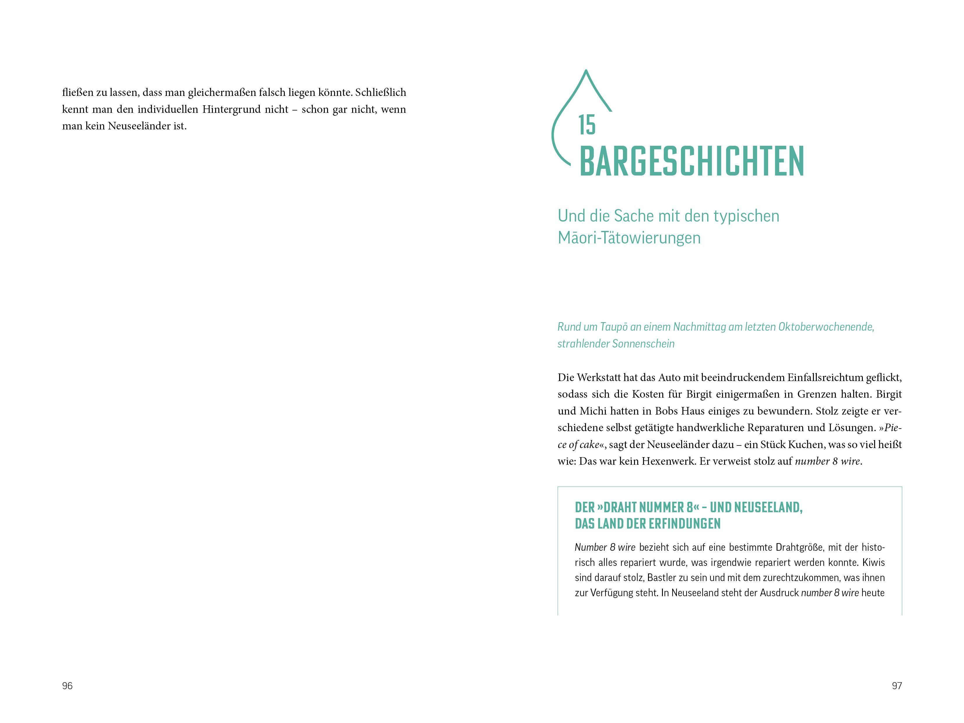 Beispielinhalt (Bild) Fettnäpfchenführer Neuseeland