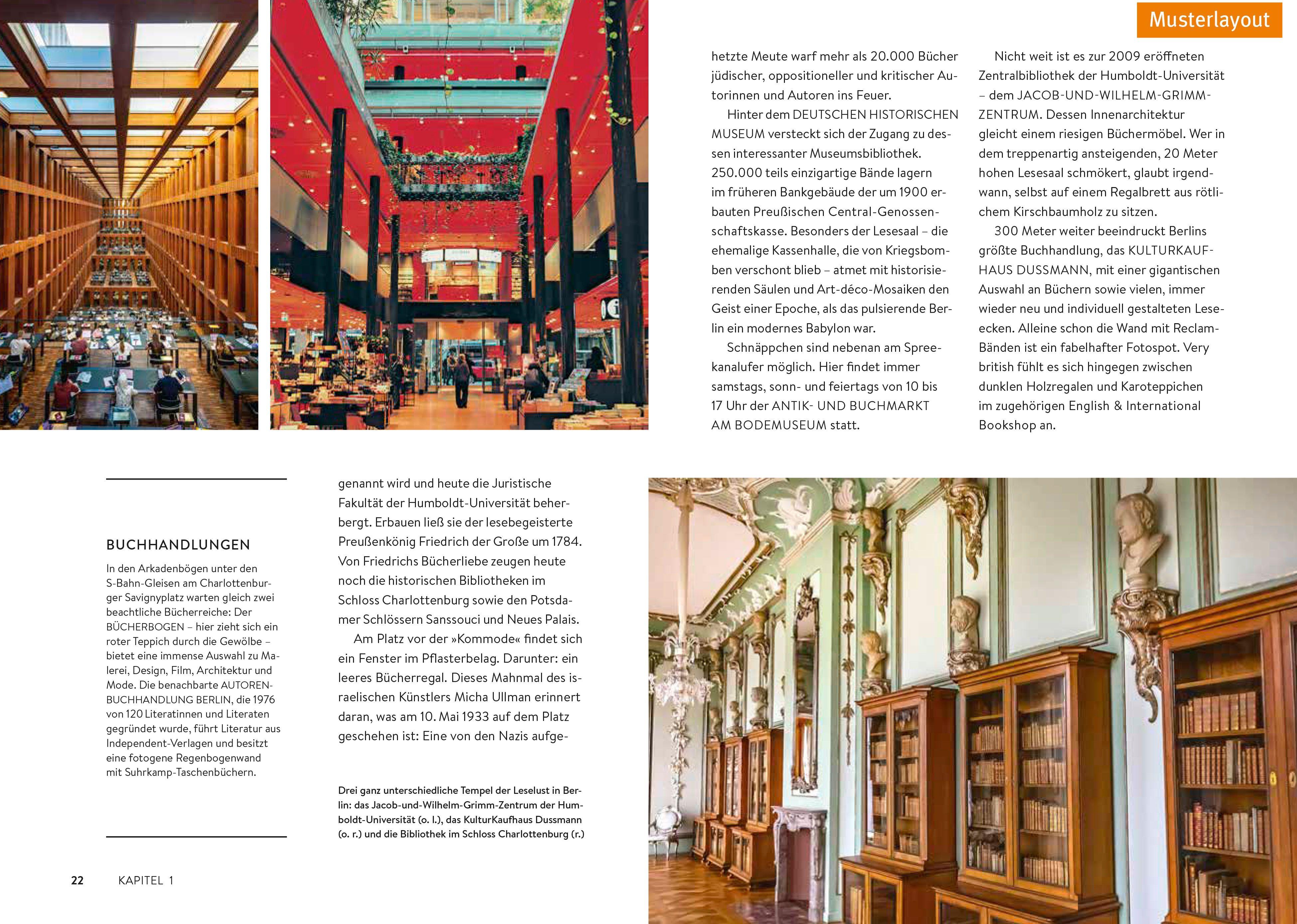 Beispielinhalt (Bild) Berlin für Buchverliebte