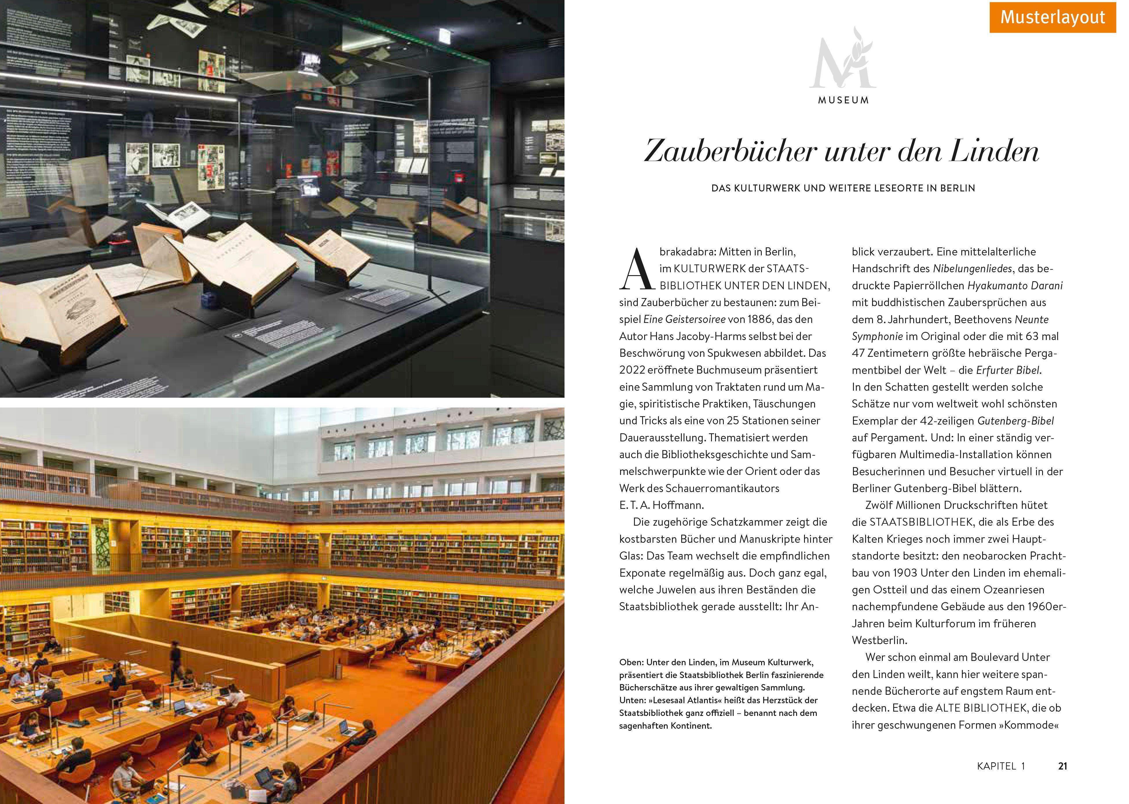 Beispielinhalt (Bild) Berlin für Buchverliebte