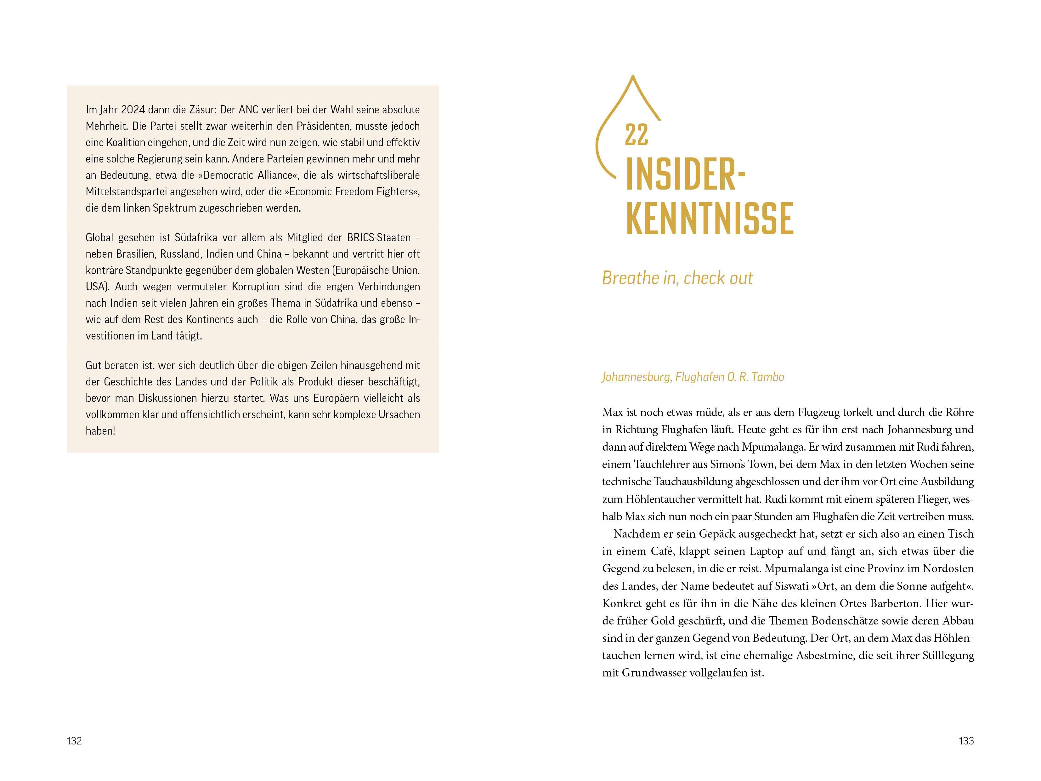 Beispielinhalt (Bild) Fettnäpfchenführer Südafrika