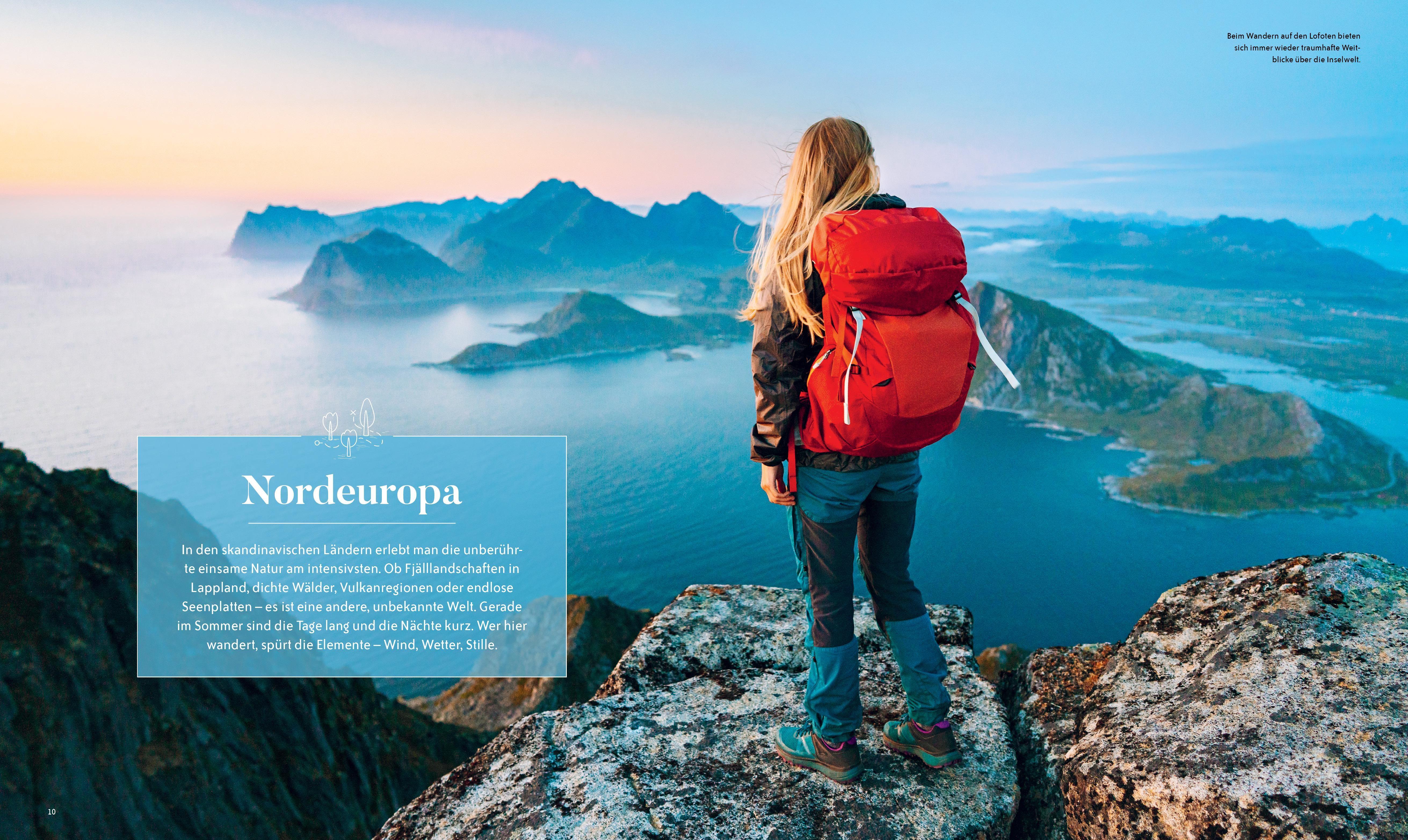 Beispielinhalt (Bild) Die ultimativen Wanderwege in Europa