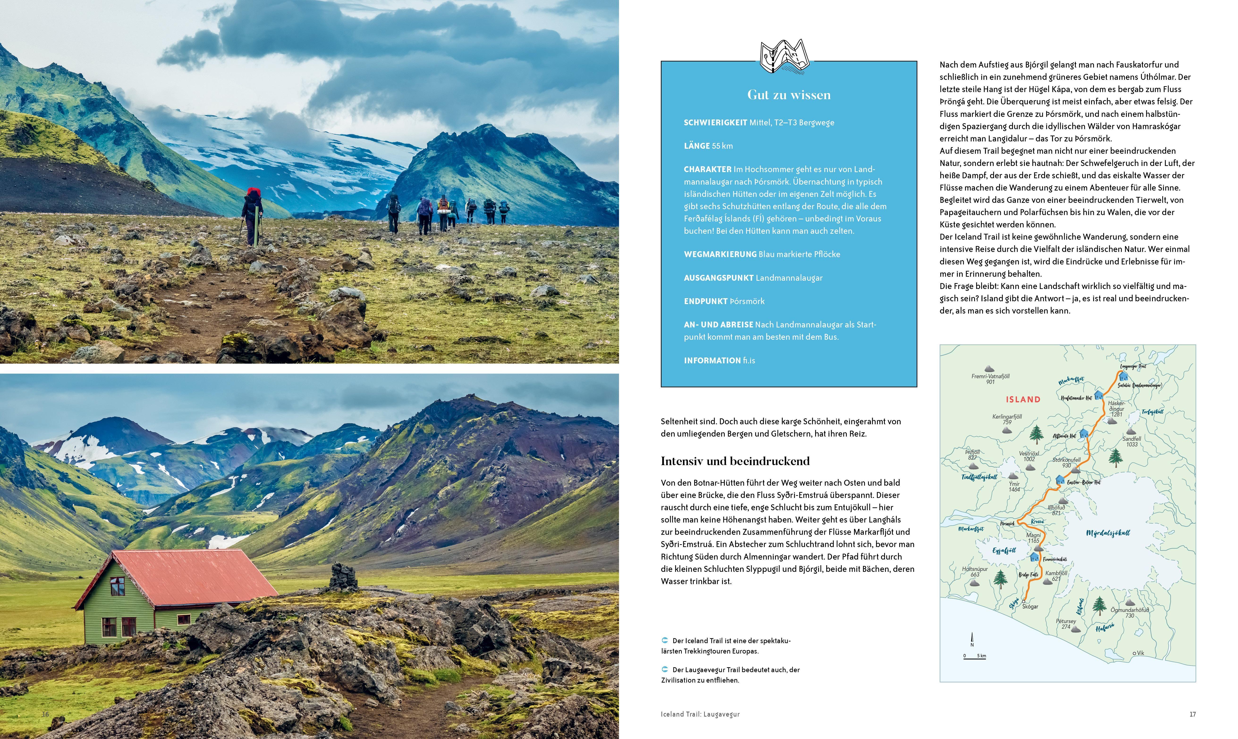 Beispielinhalt (Bild) Die ultimativen Wanderwege in Europa