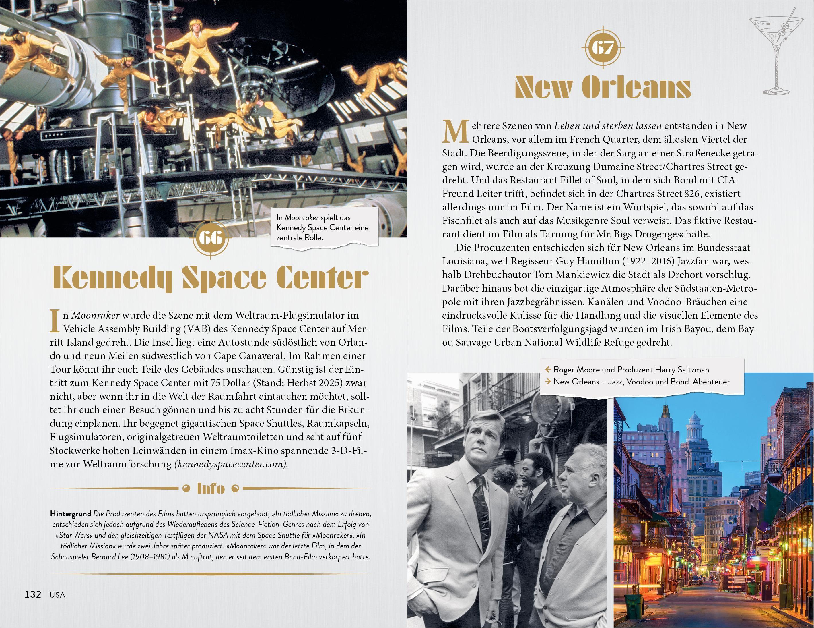 Beispielinhalt (Bild) Der inoffizielle James Bond Reiseführer