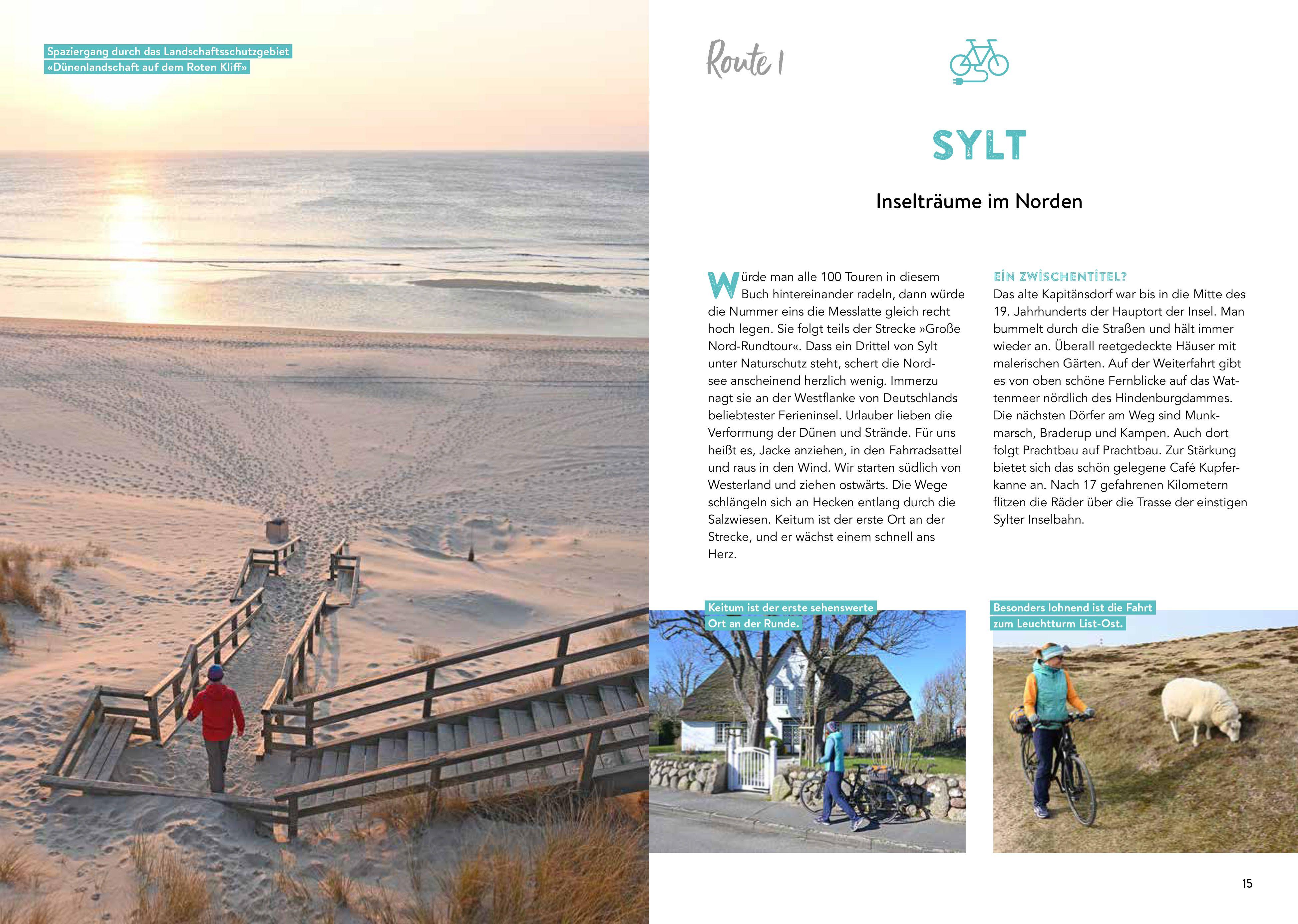 Beispielinhalt (Bild) Die 100 schönsten E-Bike-Touren in Deutschland