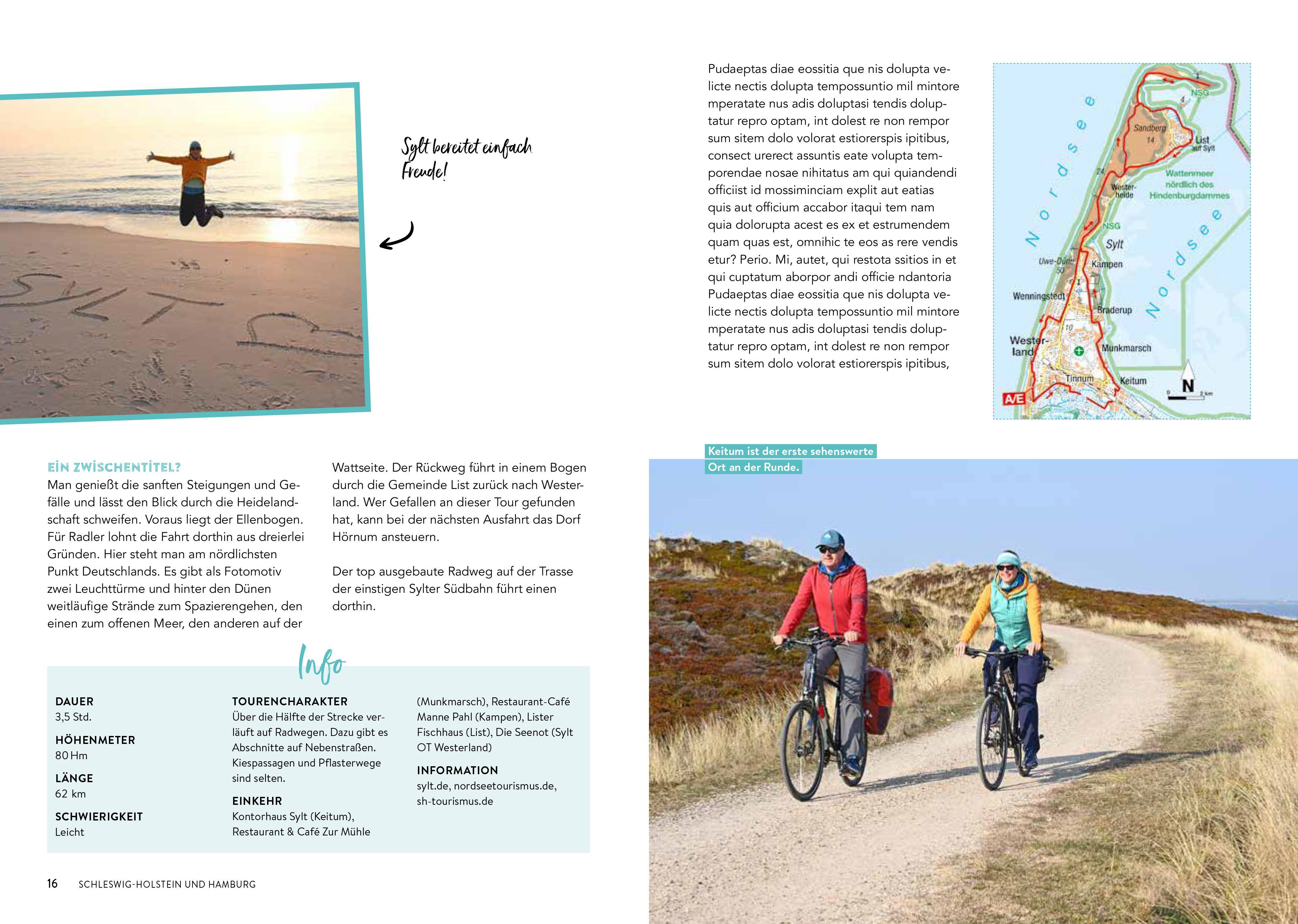 Beispielinhalt (Bild) Die 100 schönsten E-Bike-Touren in Deutschland