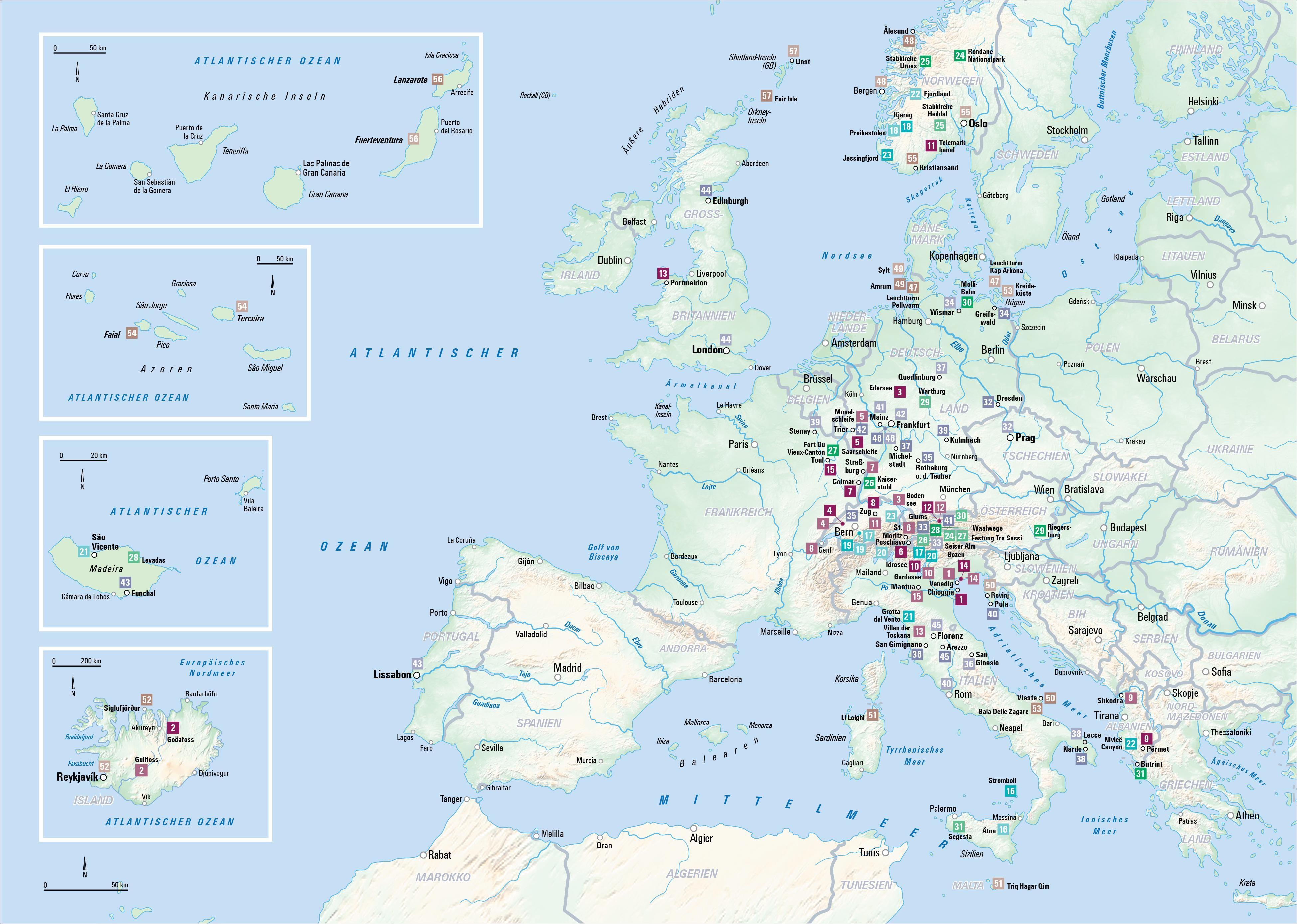 Beispielinhalt (Bild) Destination Dupes - Europa neu entdecken