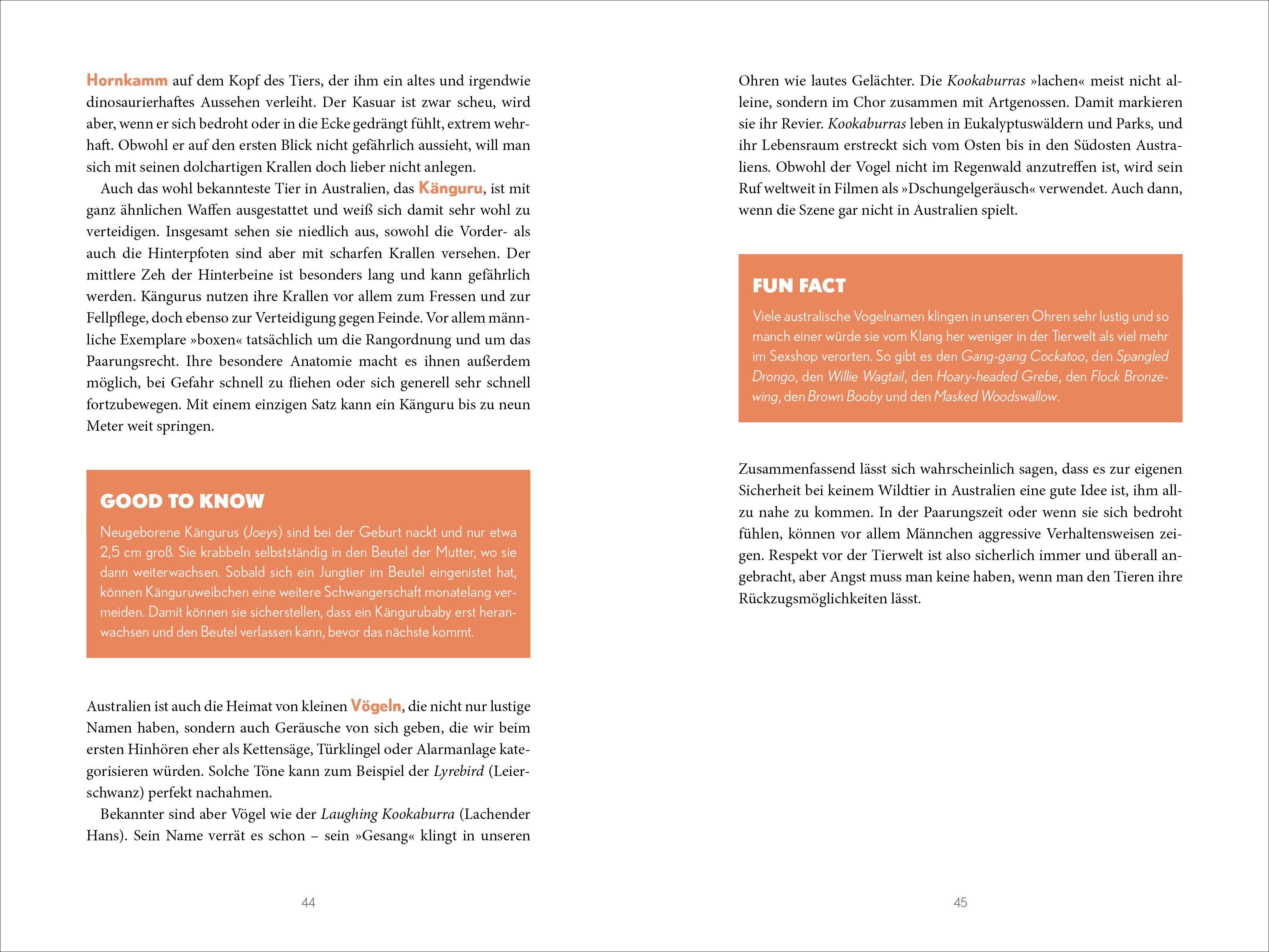 Beispielinhalt (Bild) Weird Australia