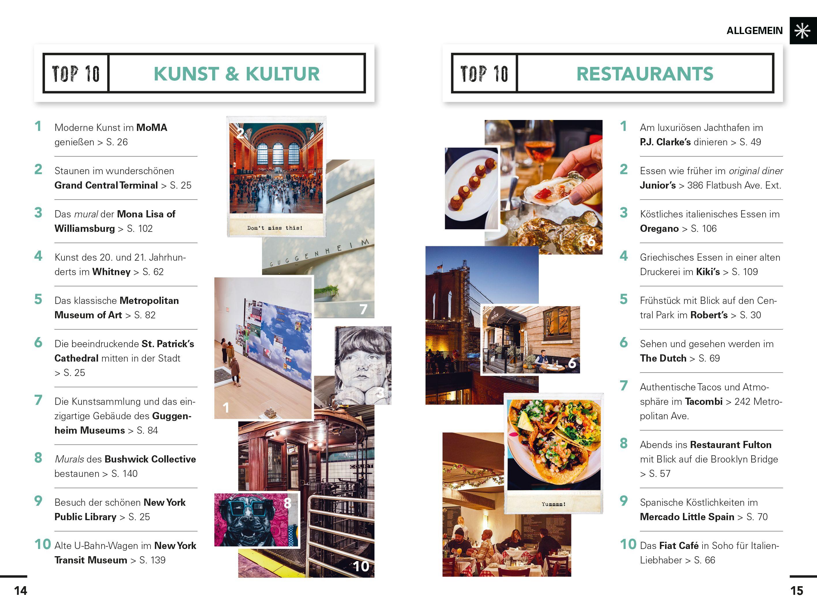 Beispielinhalt (Bild) happy time guide New York