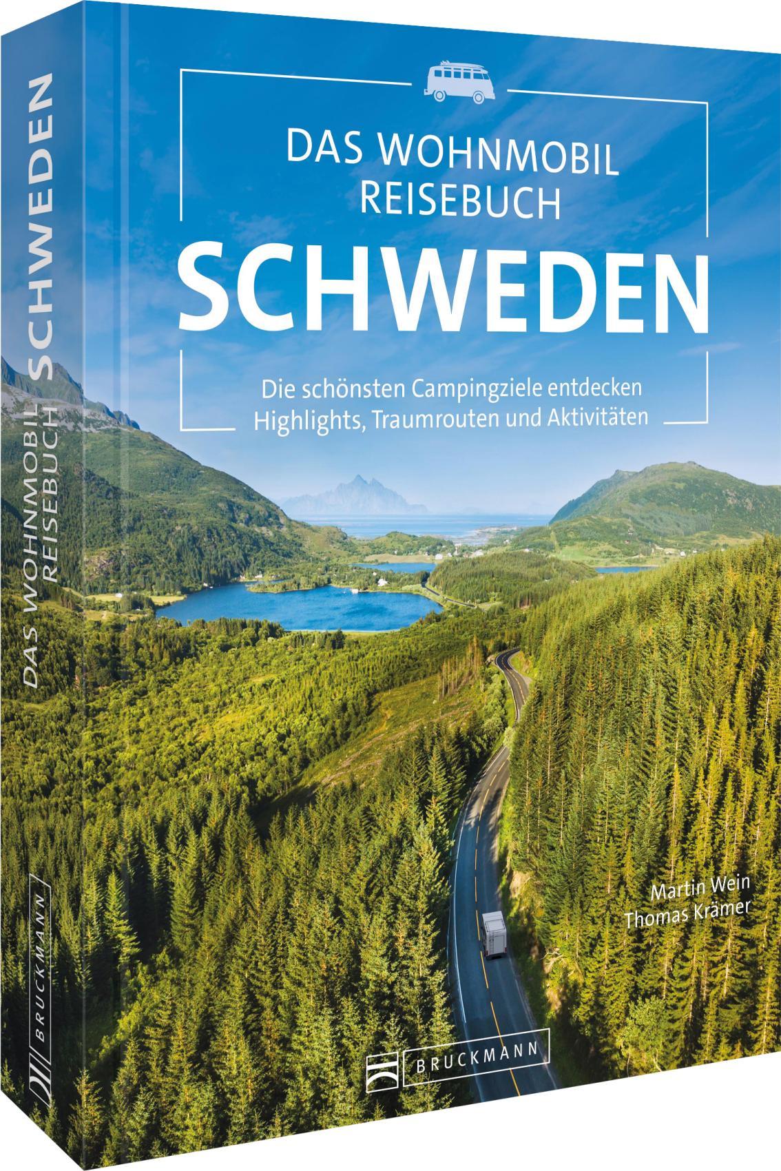 Vorderes Coverbild Das Wohnmobil Reisebuch Schweden