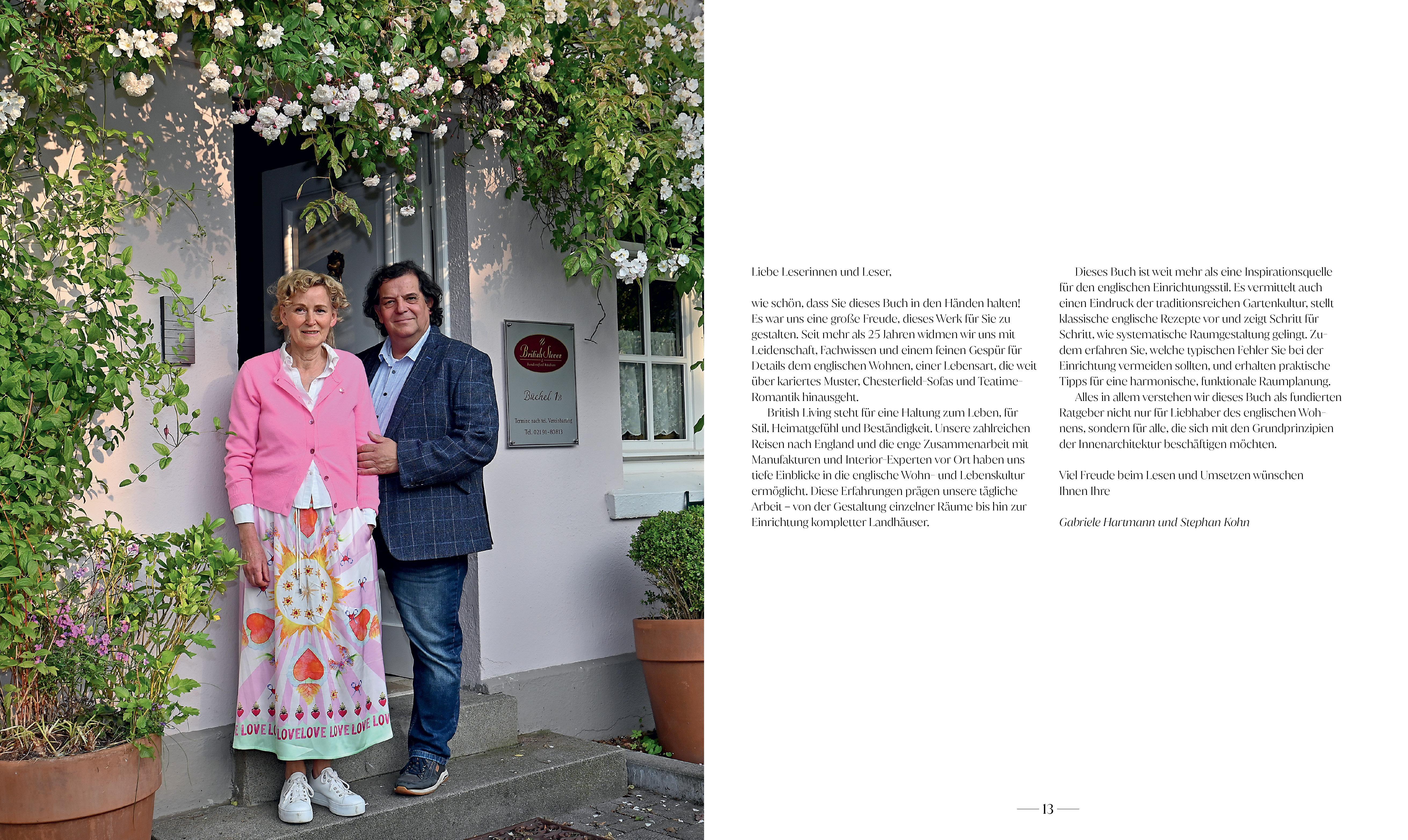 Beispielinhalt (Bild) British Living: eine Hommage an den englischen Landhauslook