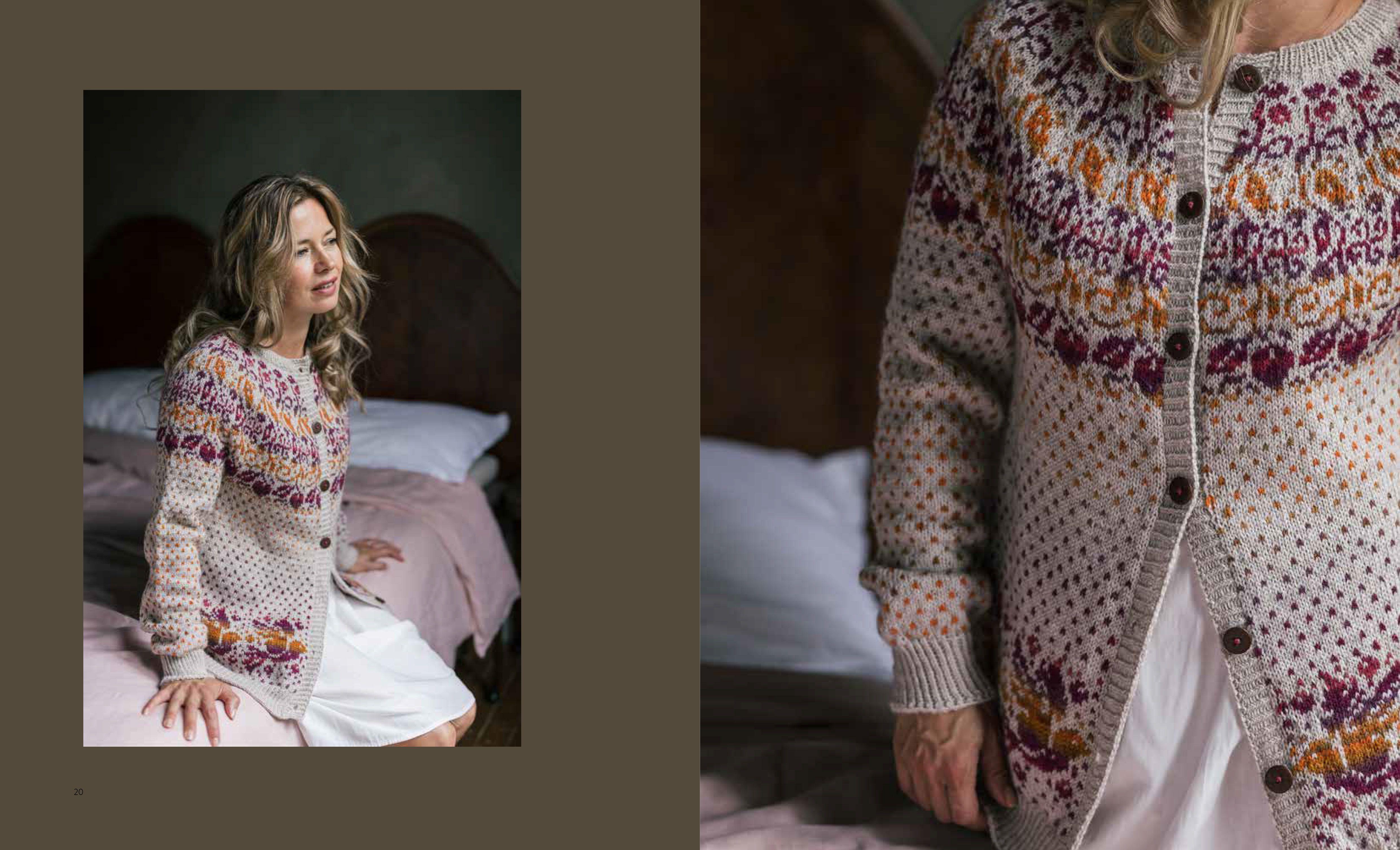 Beispielinhalt (Bild) Traumhafte Rundpassenpullover aus Skandinavien stricken