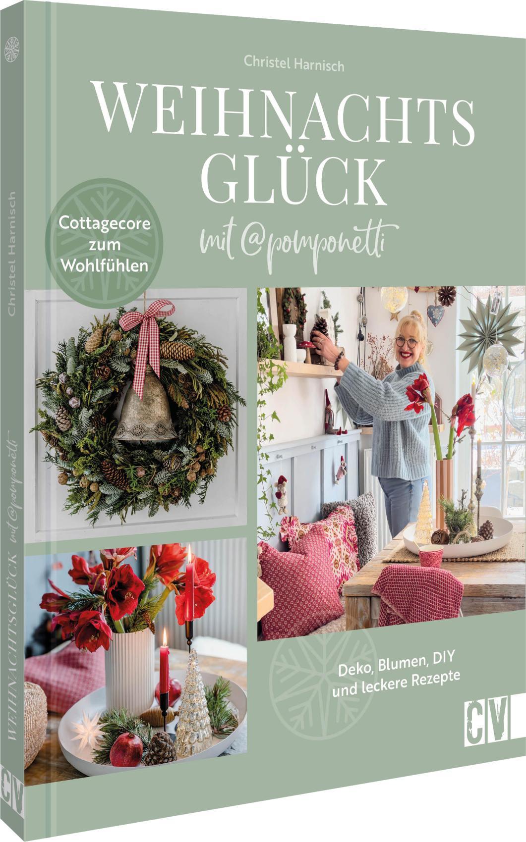 Vorderes Coverbild Weihnachtsglück mit @pomponetti