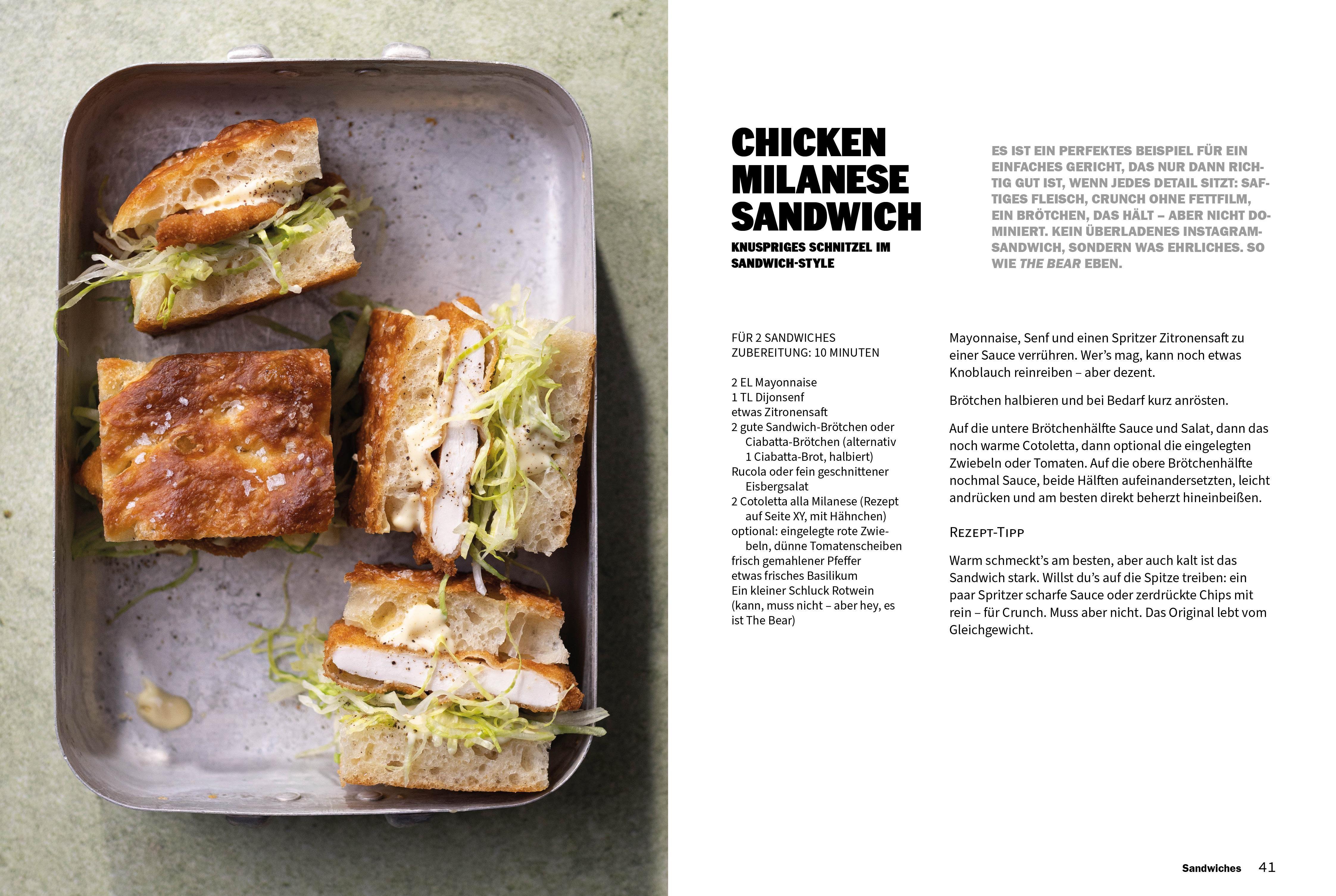 Beispielinhalt (Bild) Kochen wie bei The Bear: King of the Kitchen