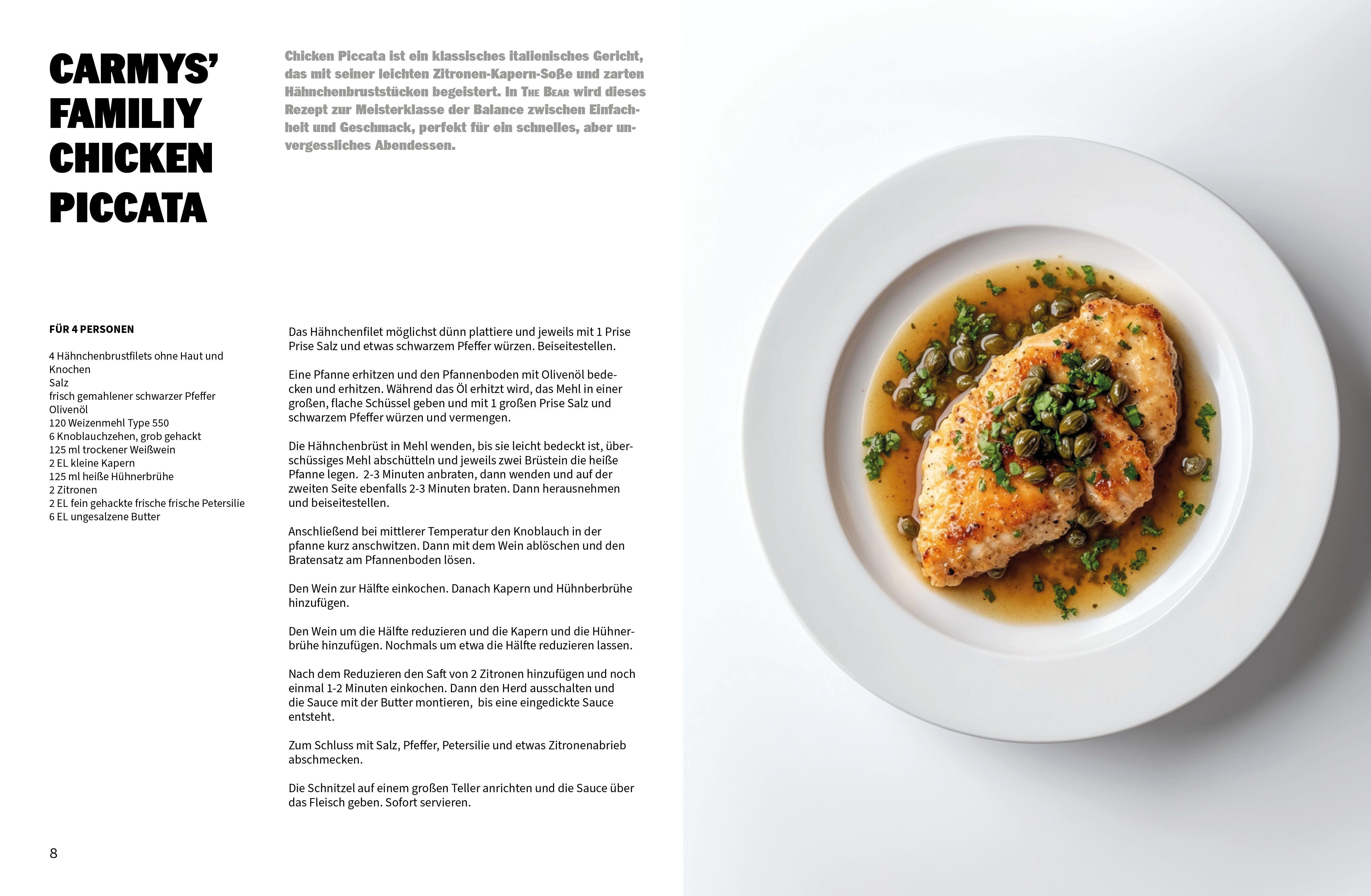 Beispielinhalt (Bild) Kochen wie bei The Bear: King of the Kitchen