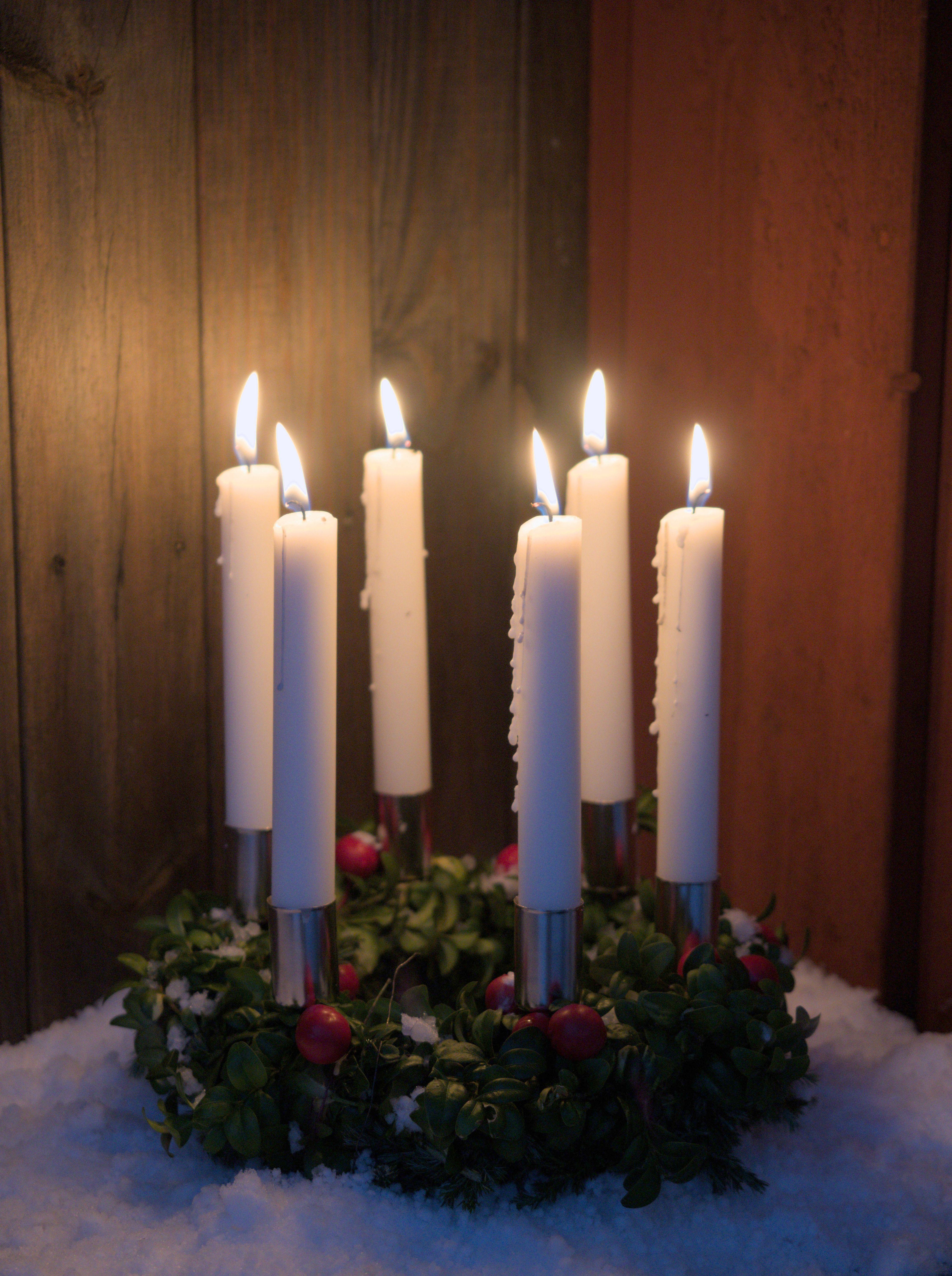 Beispielinhalt (Bild) Weihnachtszeit in Lappland