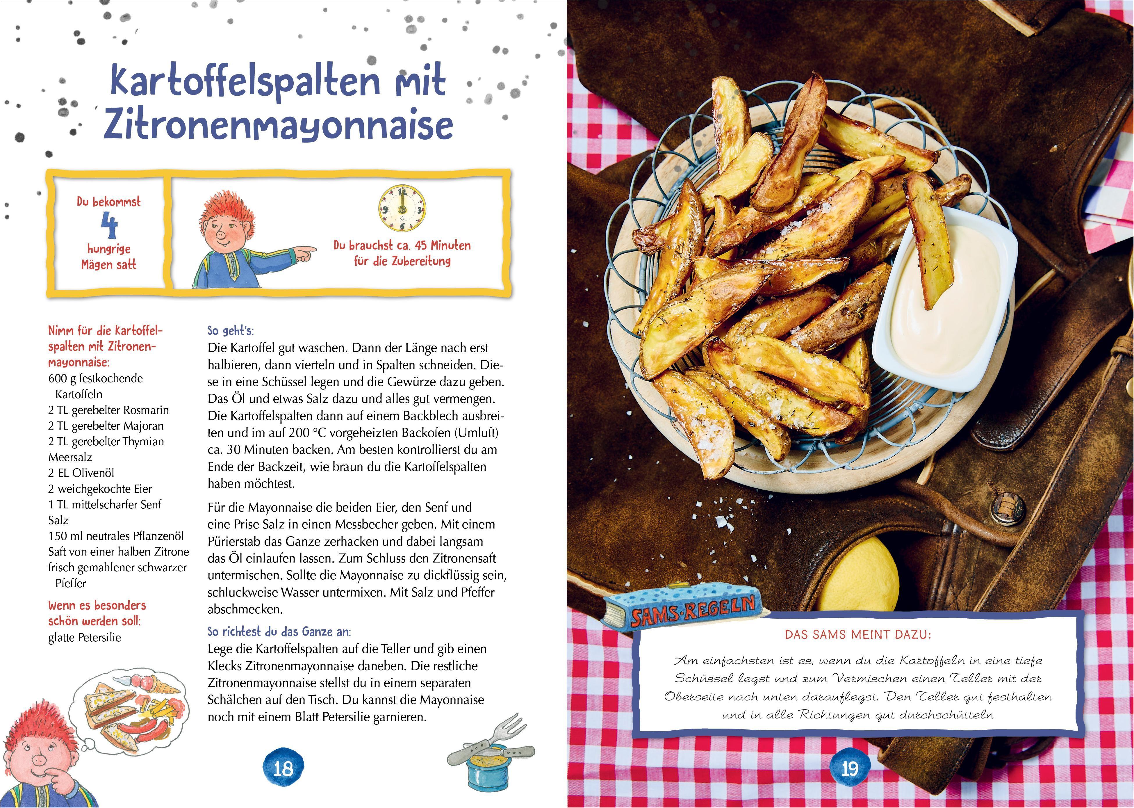 Beispielinhalt (Bild) Hier kocht das SAMS!