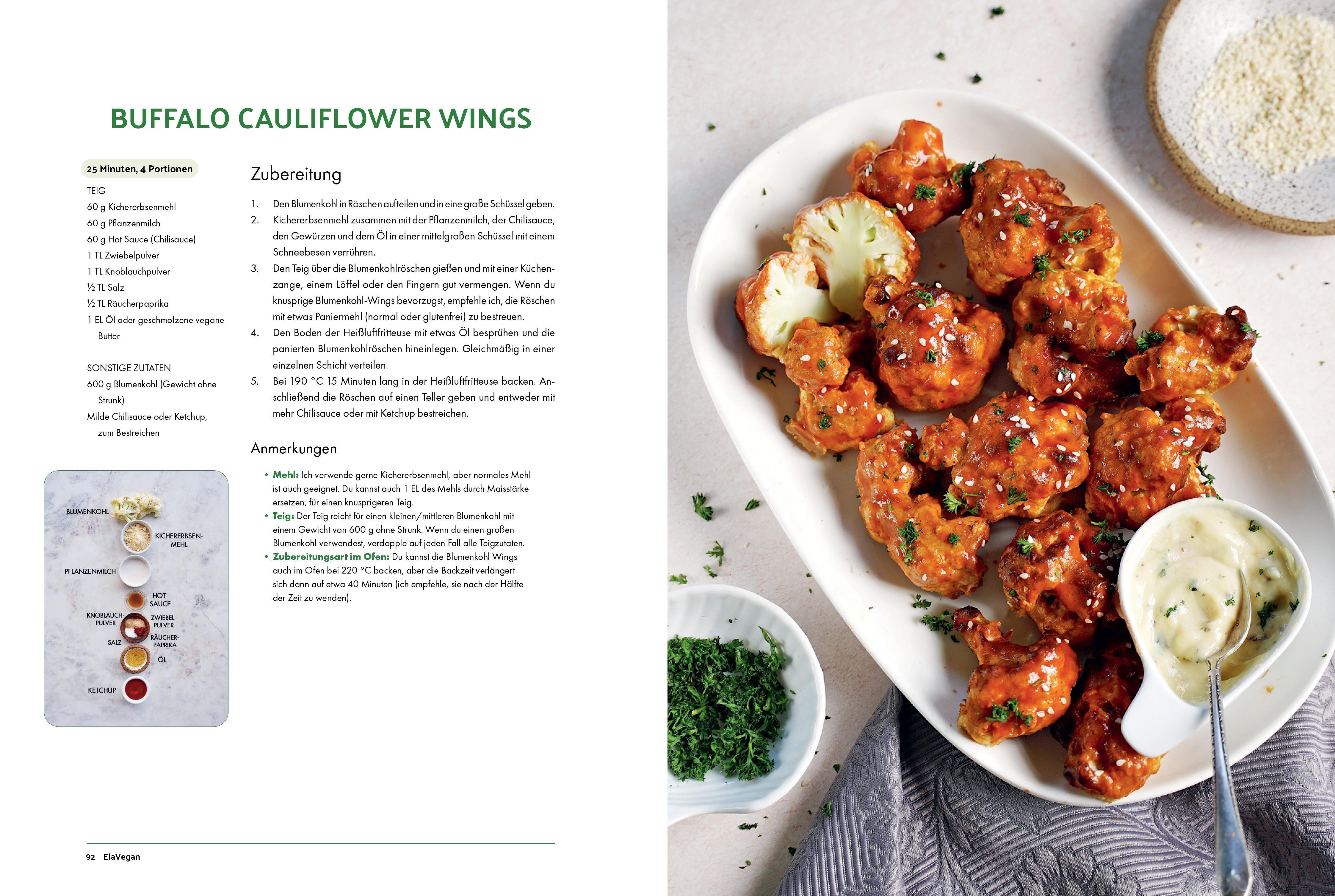 Beispielinhalt (Bild) ElaVegan - Einfach köstlich & vegan