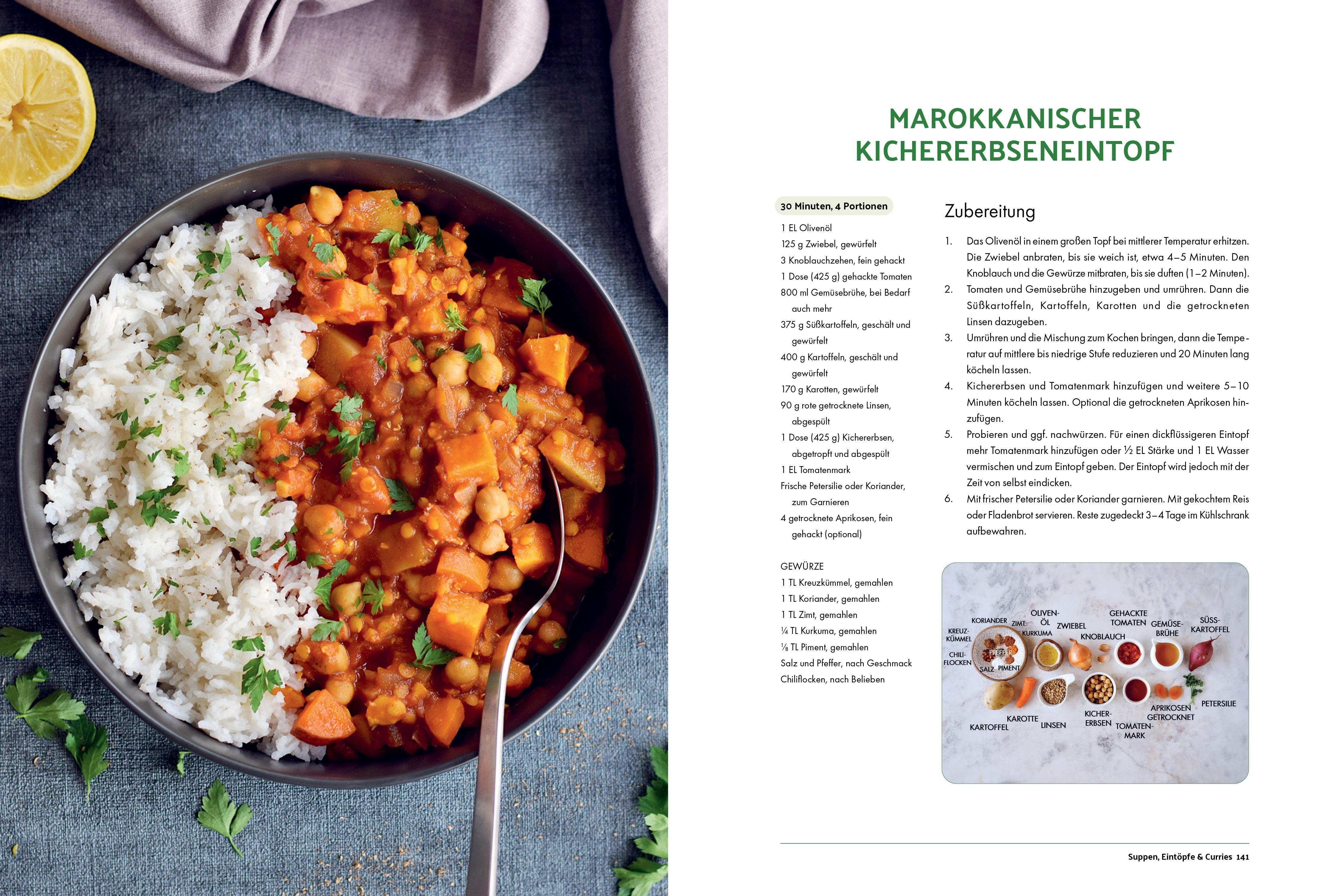 Beispielinhalt (Bild) ElaVegan - Einfach köstlich & vegan