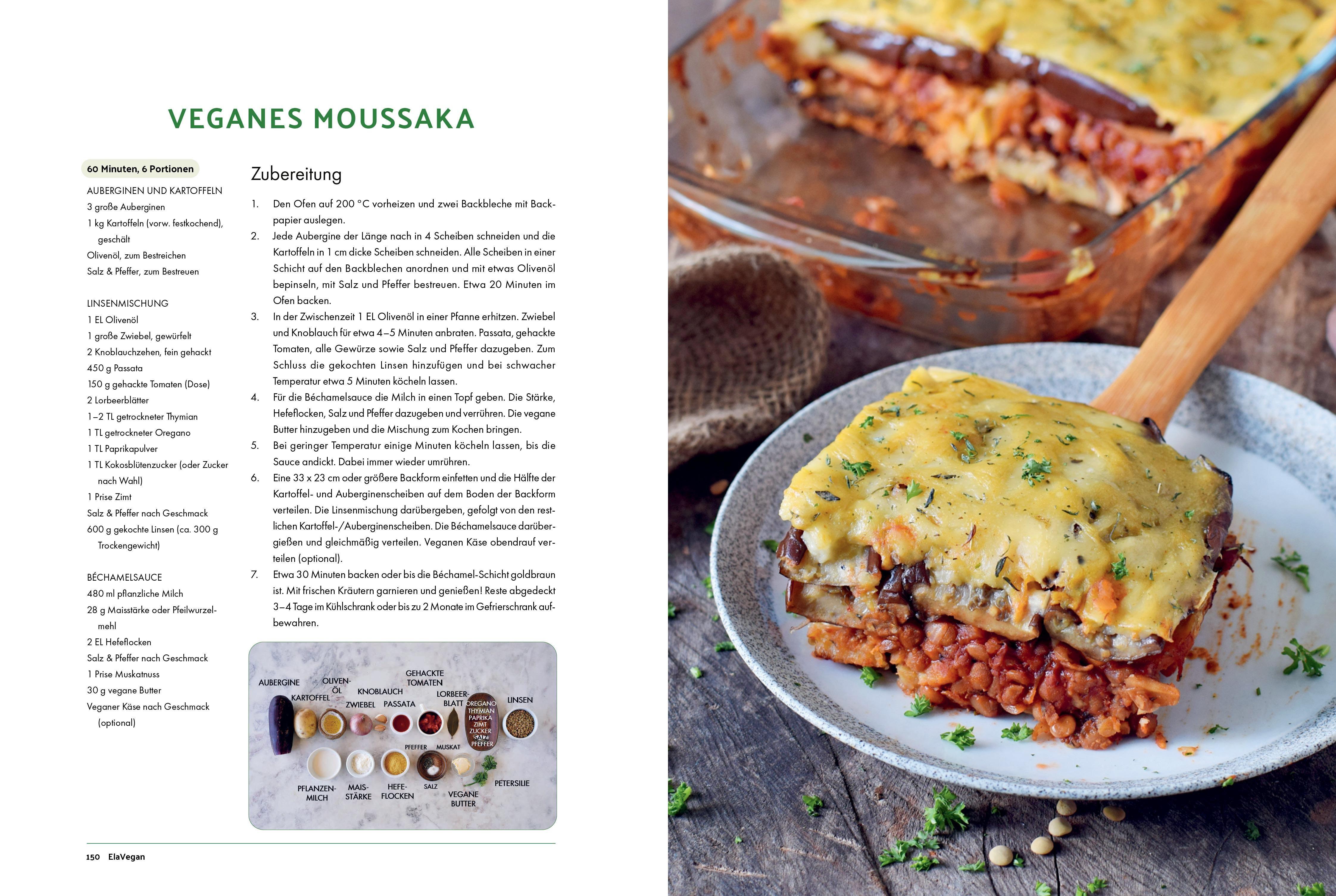 Beispielinhalt (Bild) ElaVegan - Einfach köstlich & vegan