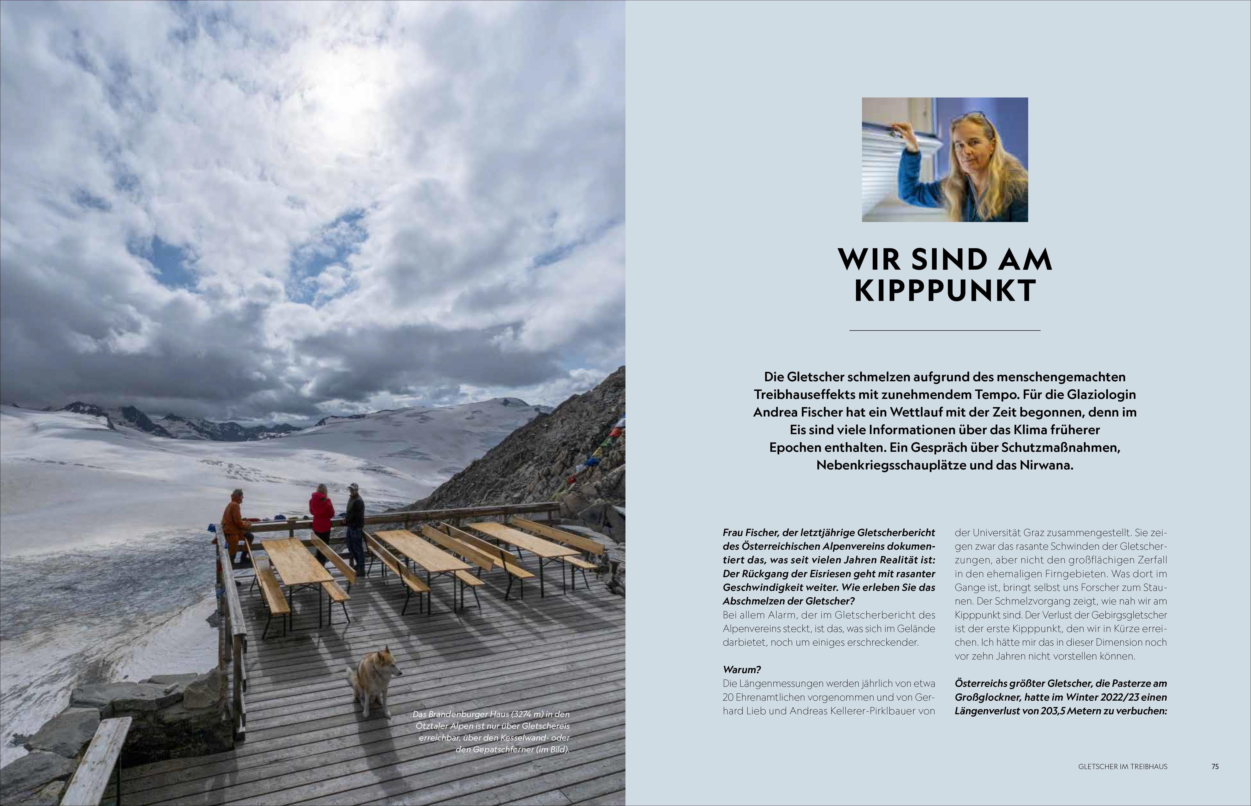 Beispielinhalt (Bild) Das Wasser der Alpen