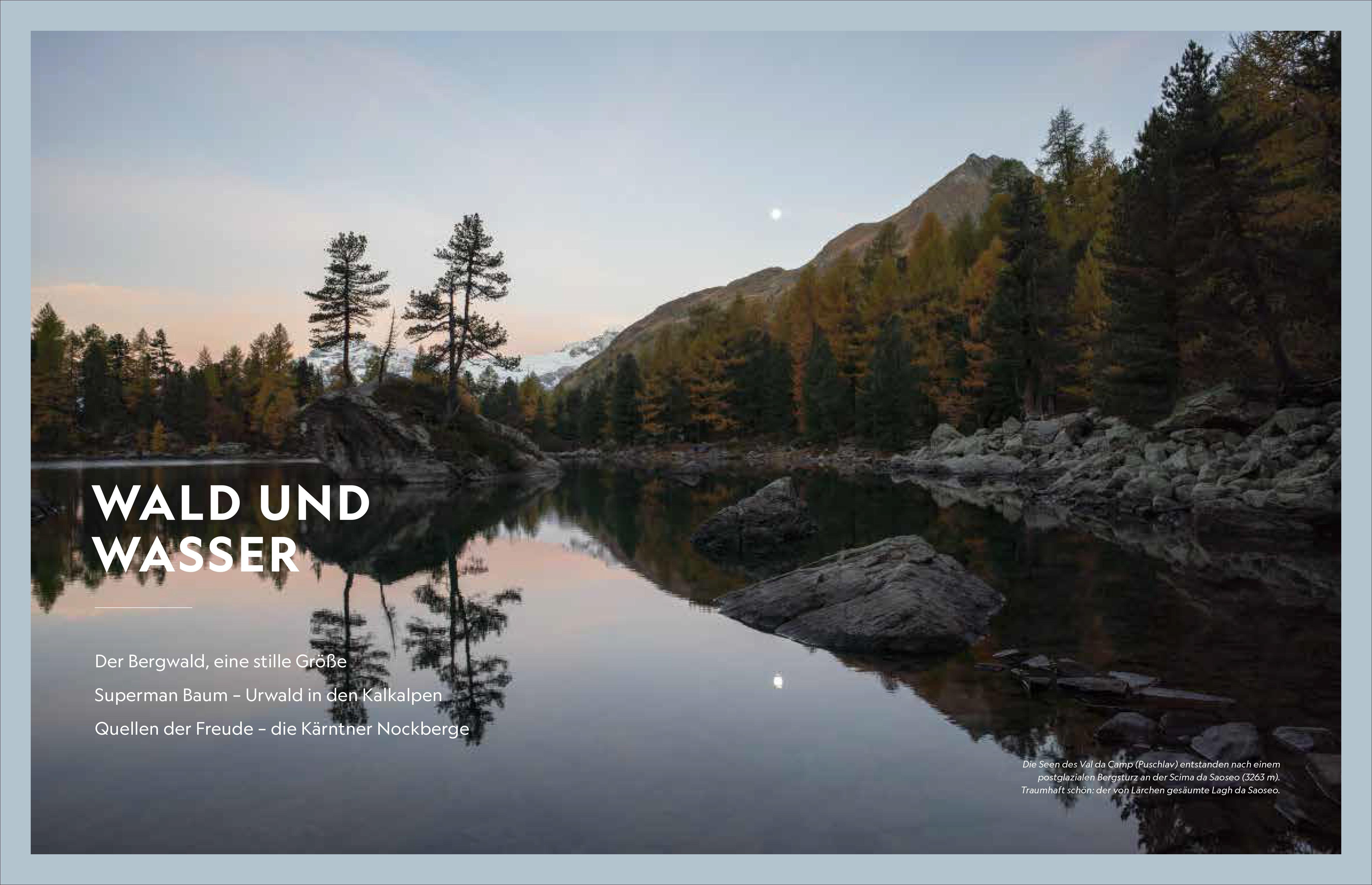 Beispielinhalt (Bild) Das Wasser der Alpen