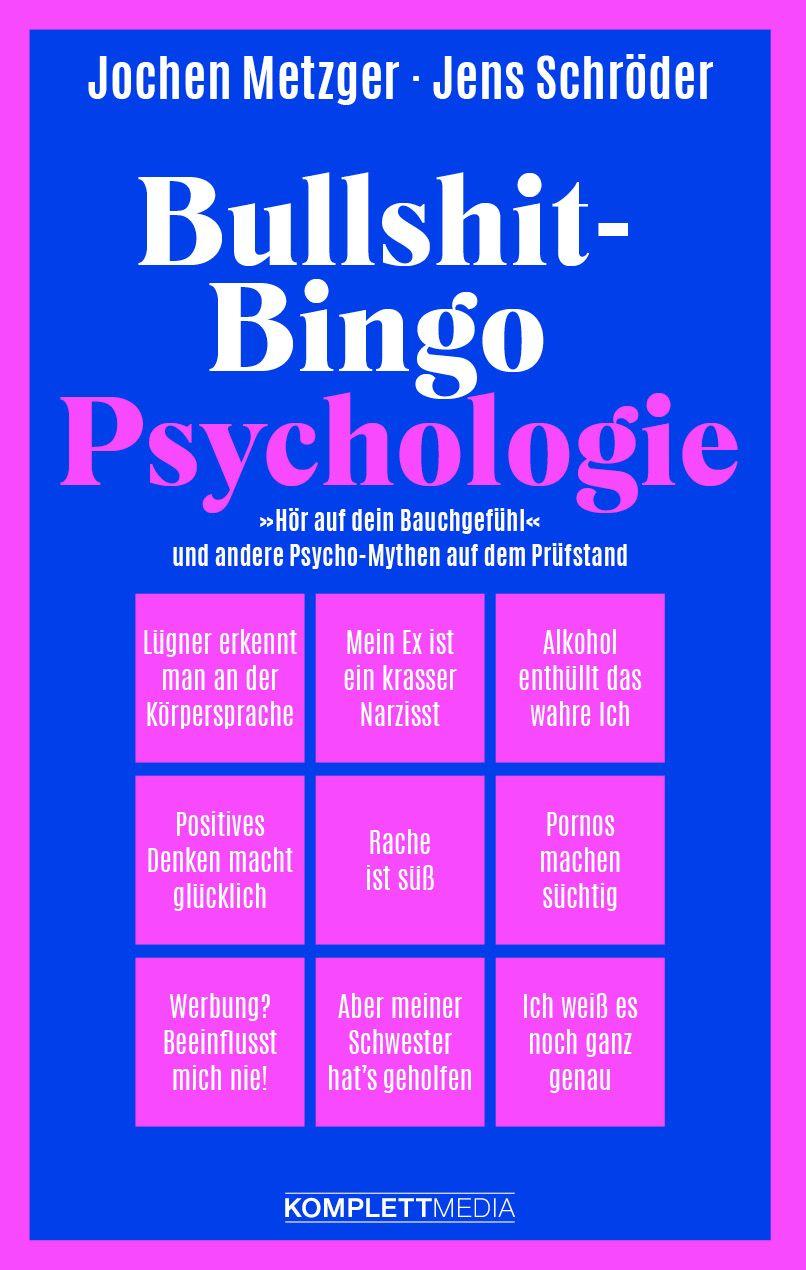 Vorderes Coverbild Bullshit-Bingo Psychologie