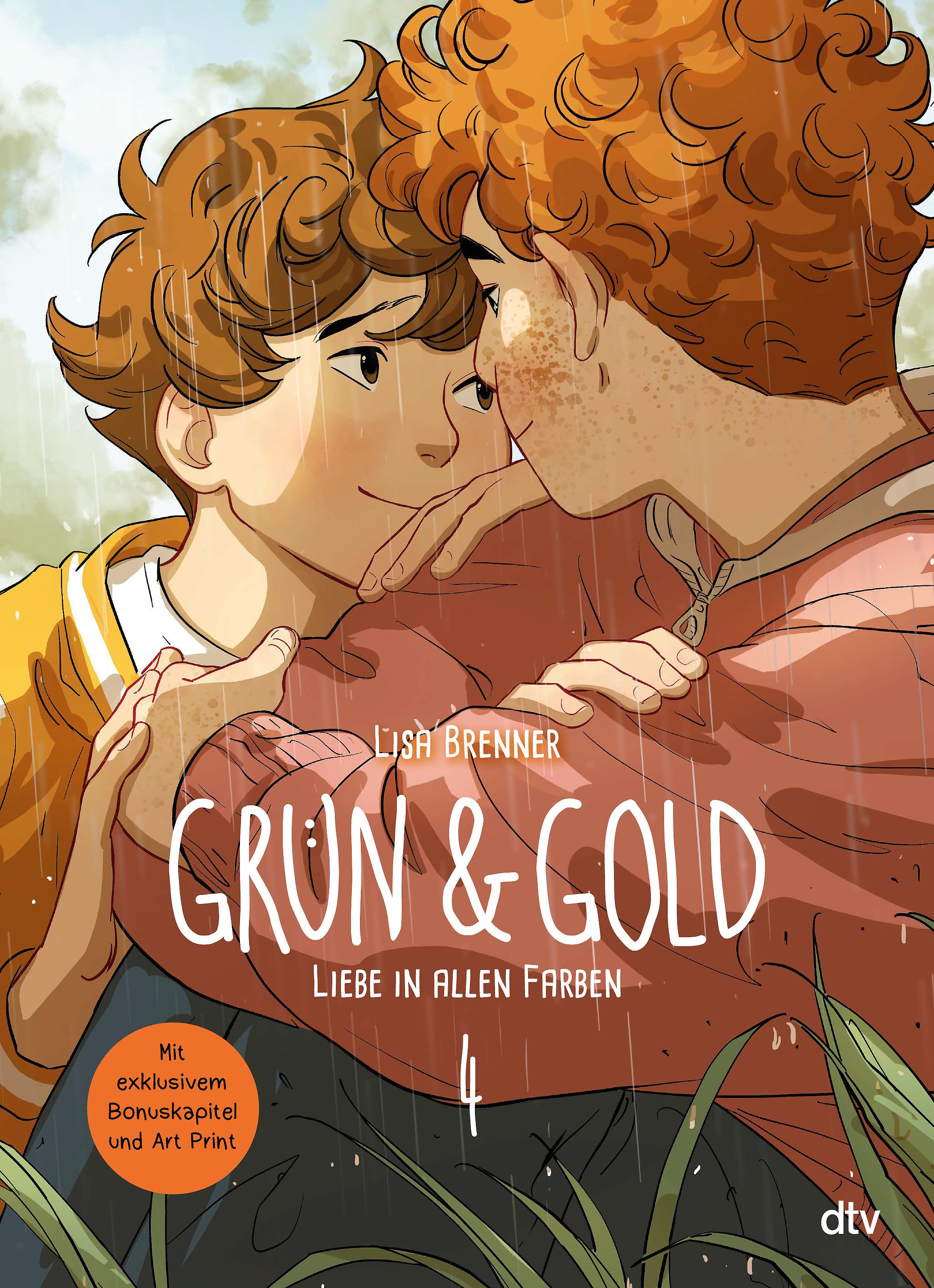 Vorderes Coverbild Grün & Gold - Liebe in allen Farben 4