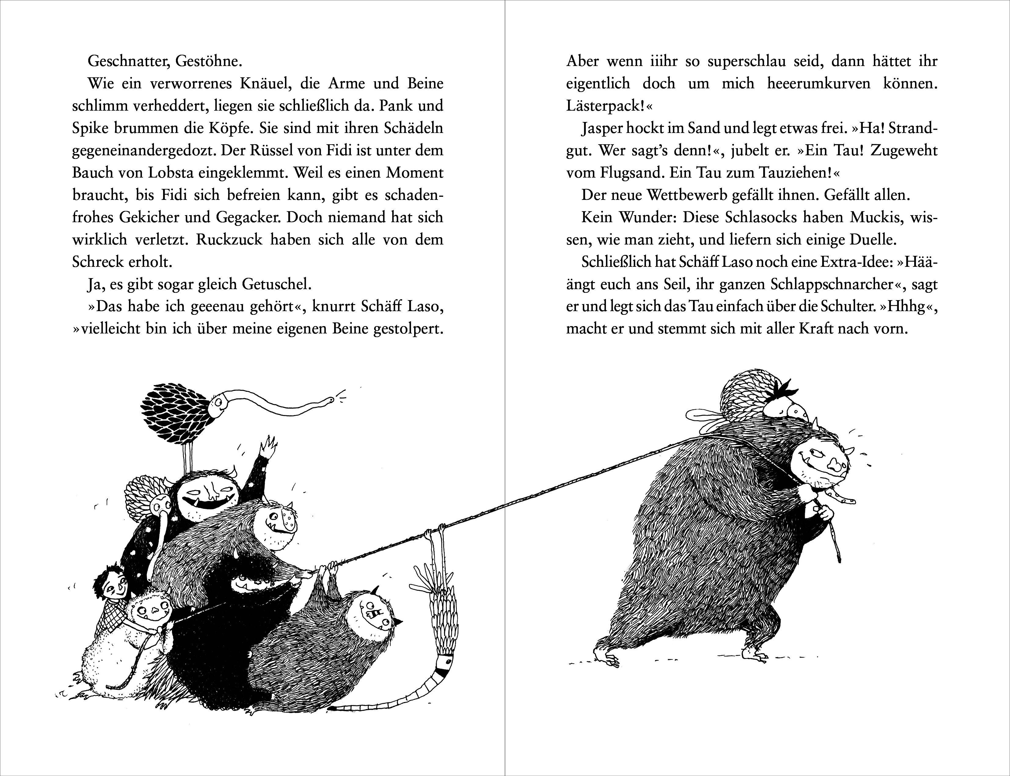 Beispielinhalt (Bild) Die Insel der Schlasocks