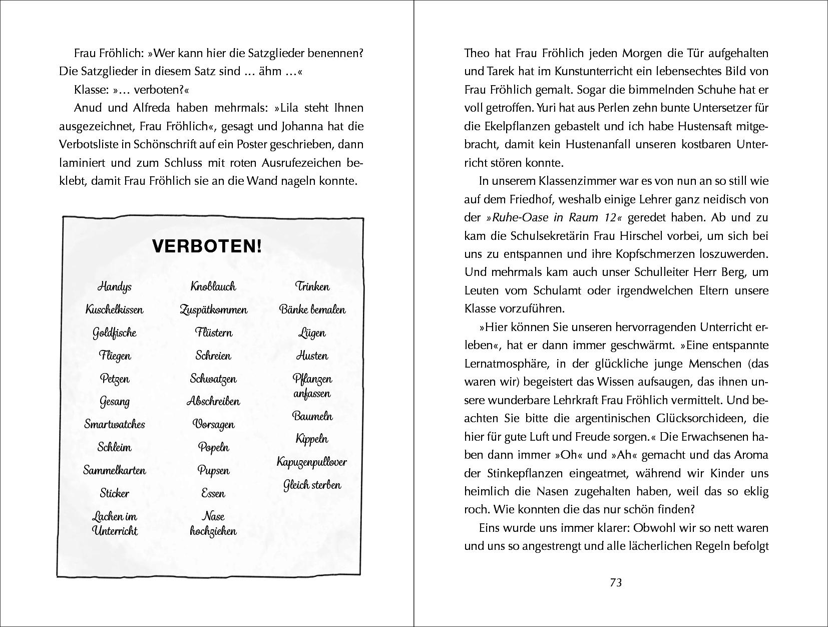 Beispielinhalt (Bild) Die fieseste Lehrerin der Welt