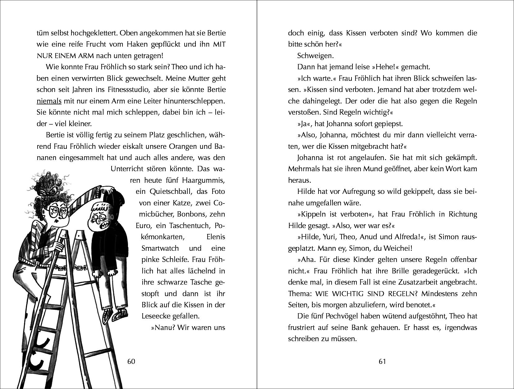 Beispielinhalt (Bild) Die fieseste Lehrerin der Welt