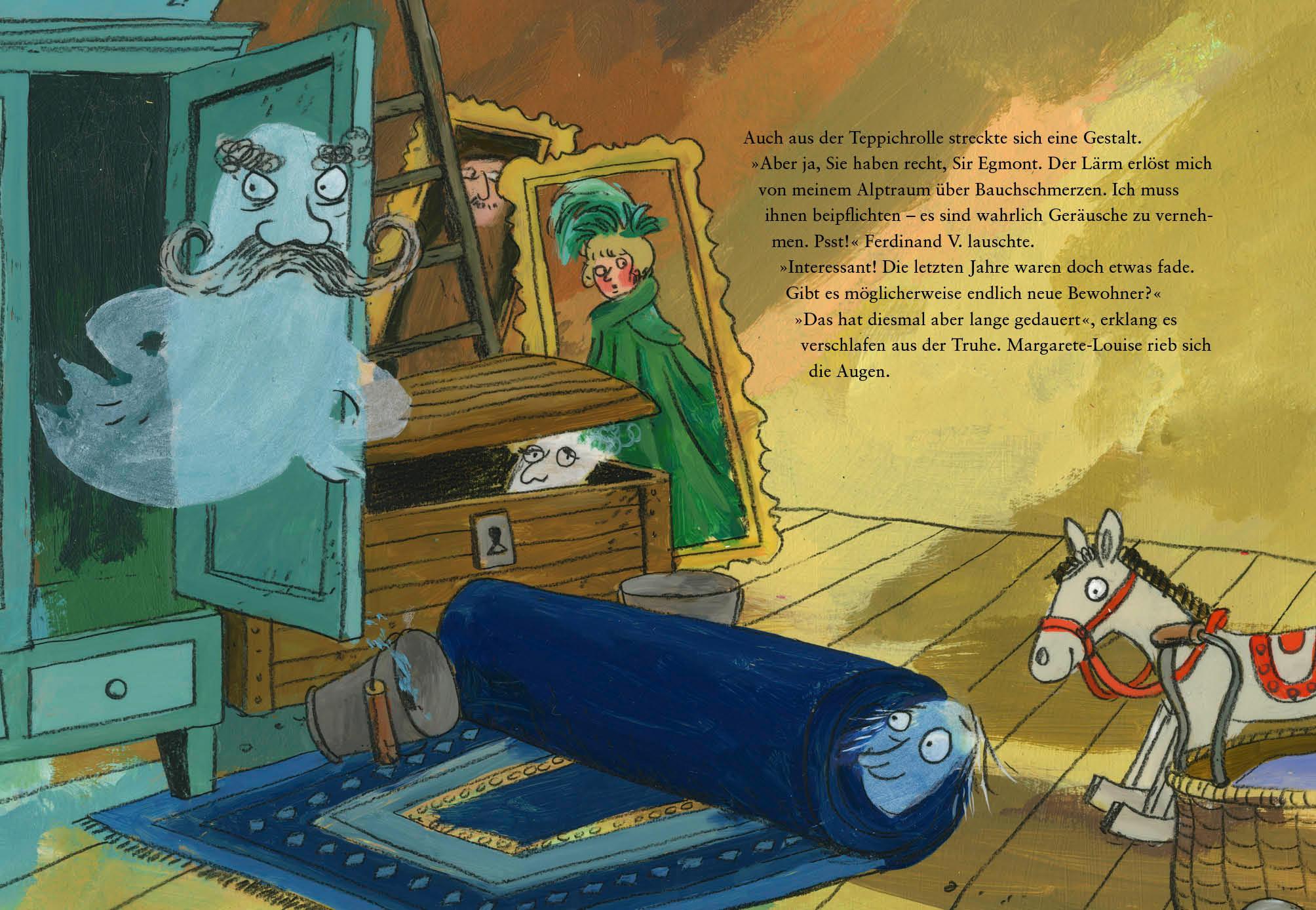 Beispielinhalt (Bild) Philippa oder Gespenster wäscht man nicht