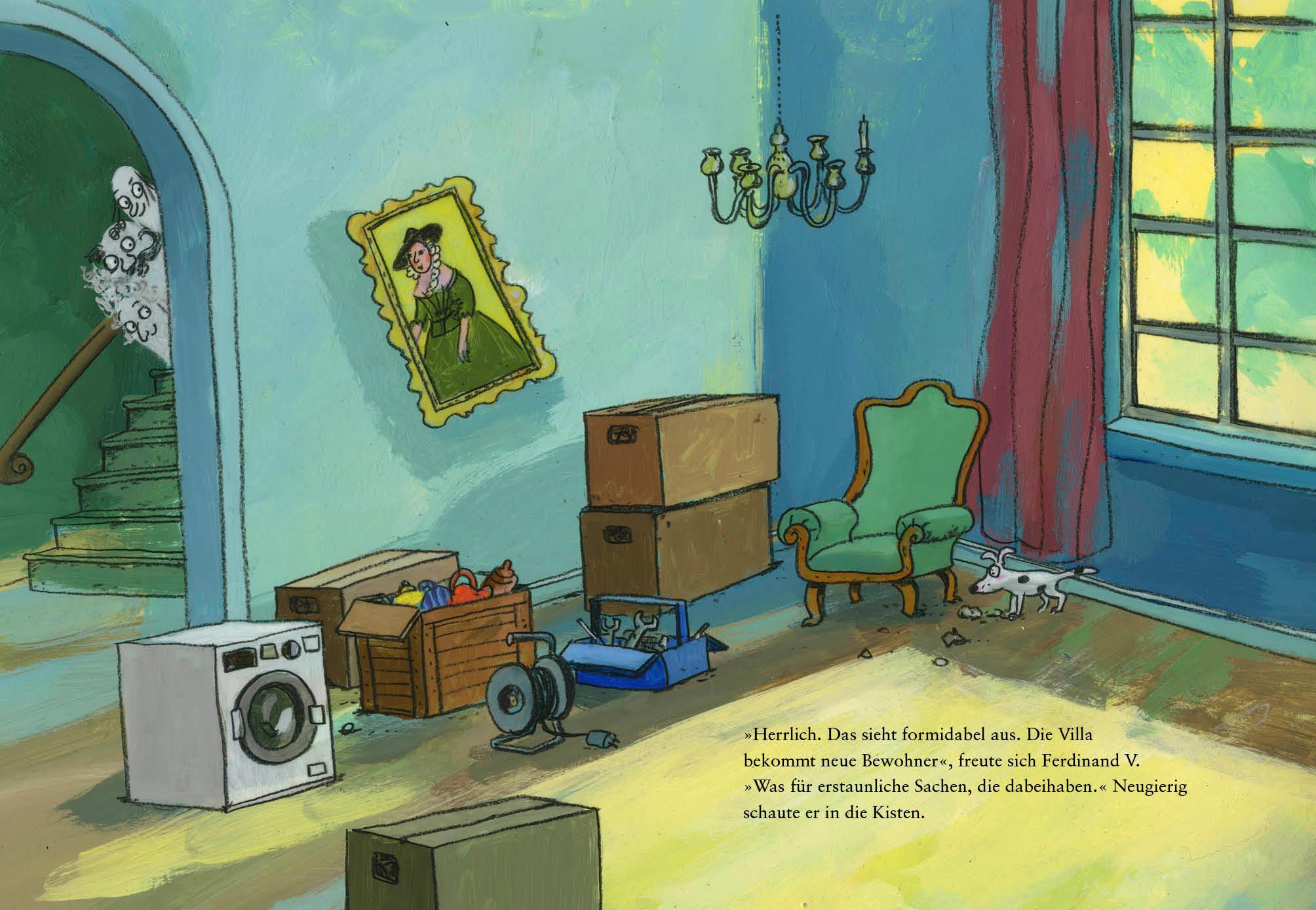 Beispielinhalt (Bild) Philippa oder Gespenster wäscht man nicht