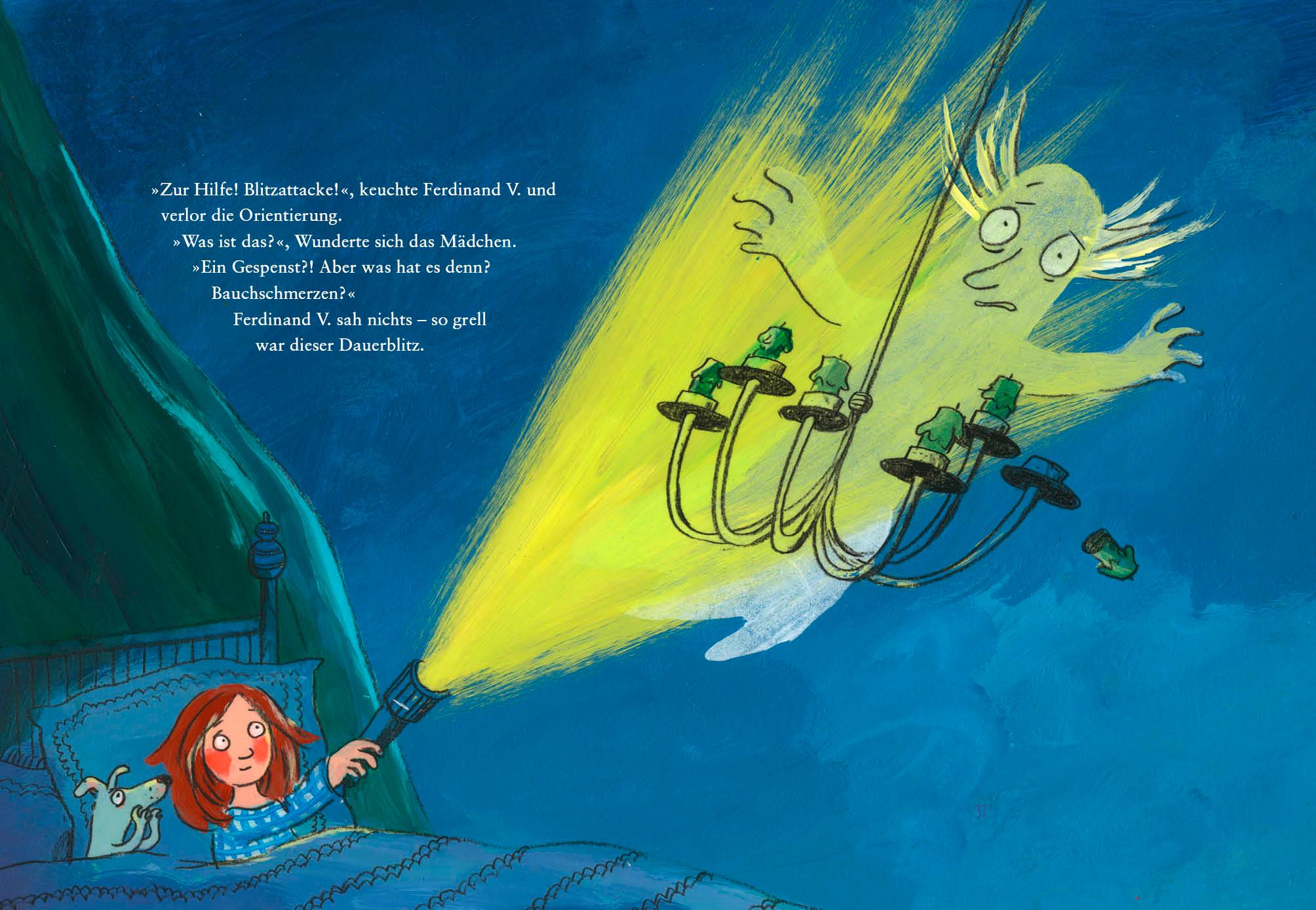 Beispielinhalt (Bild) Philippa oder Gespenster wäscht man nicht