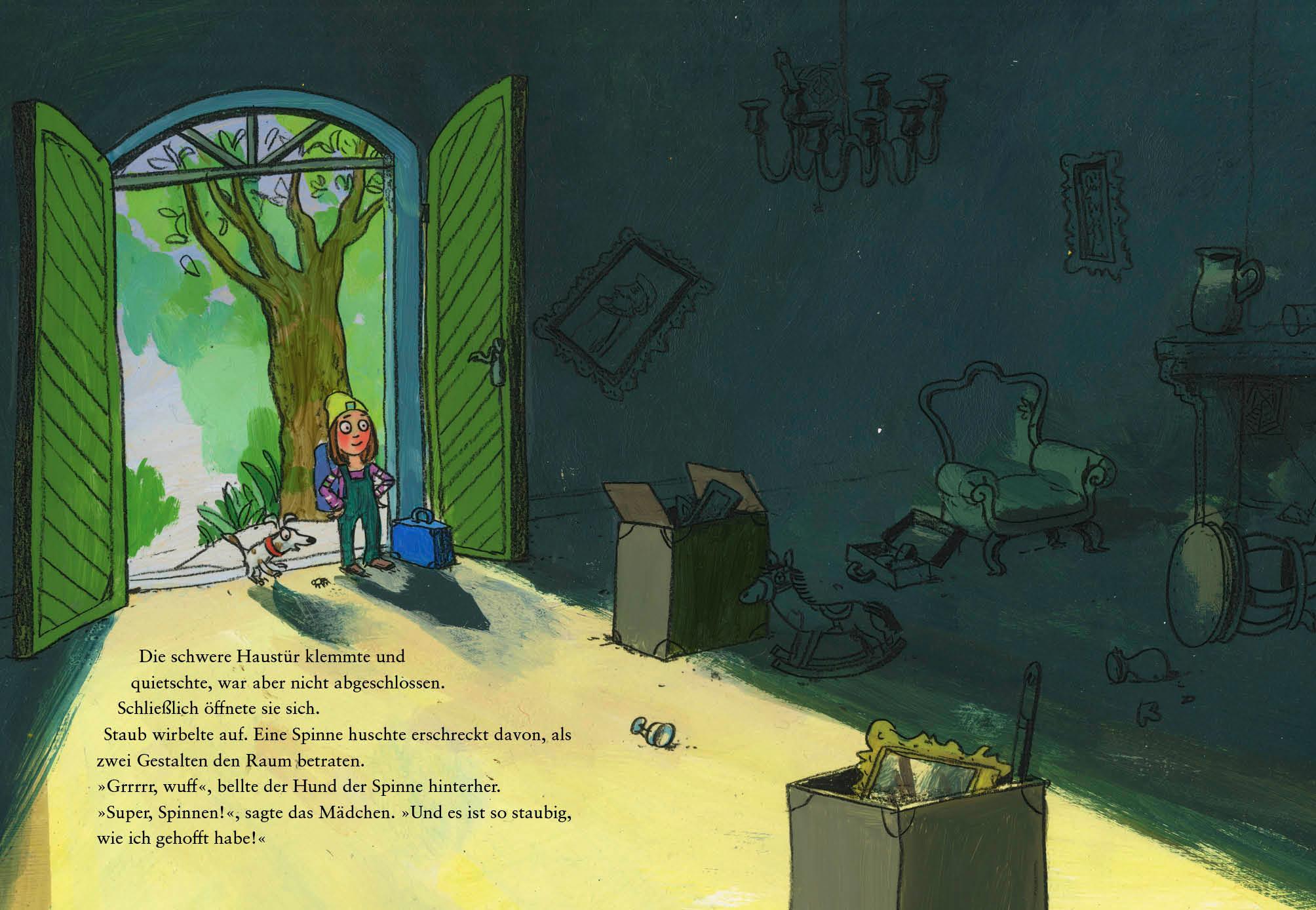 Beispielinhalt (Bild) Philippa oder Gespenster wäscht man nicht