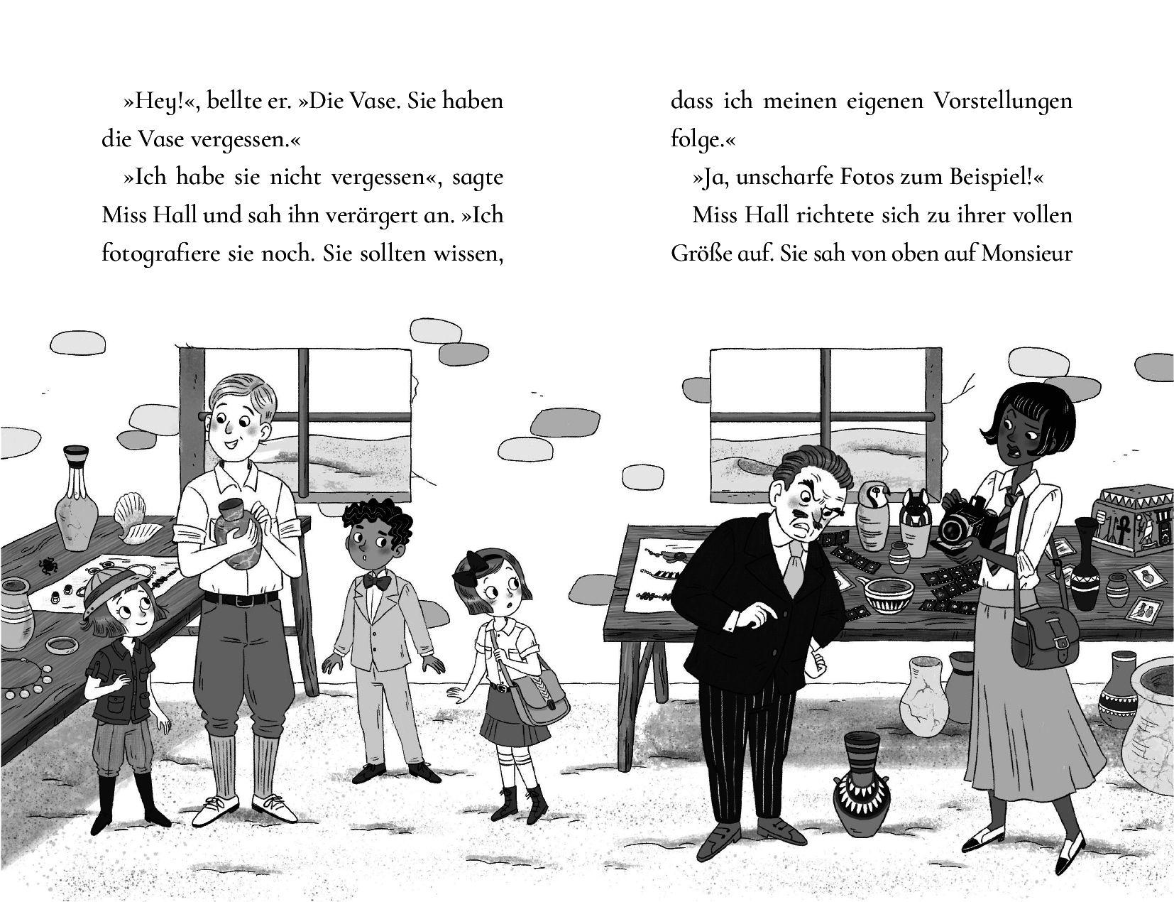 Beispielinhalt (Bild) Detektivagentur Christie & Agatha - Raub im Wüstensand