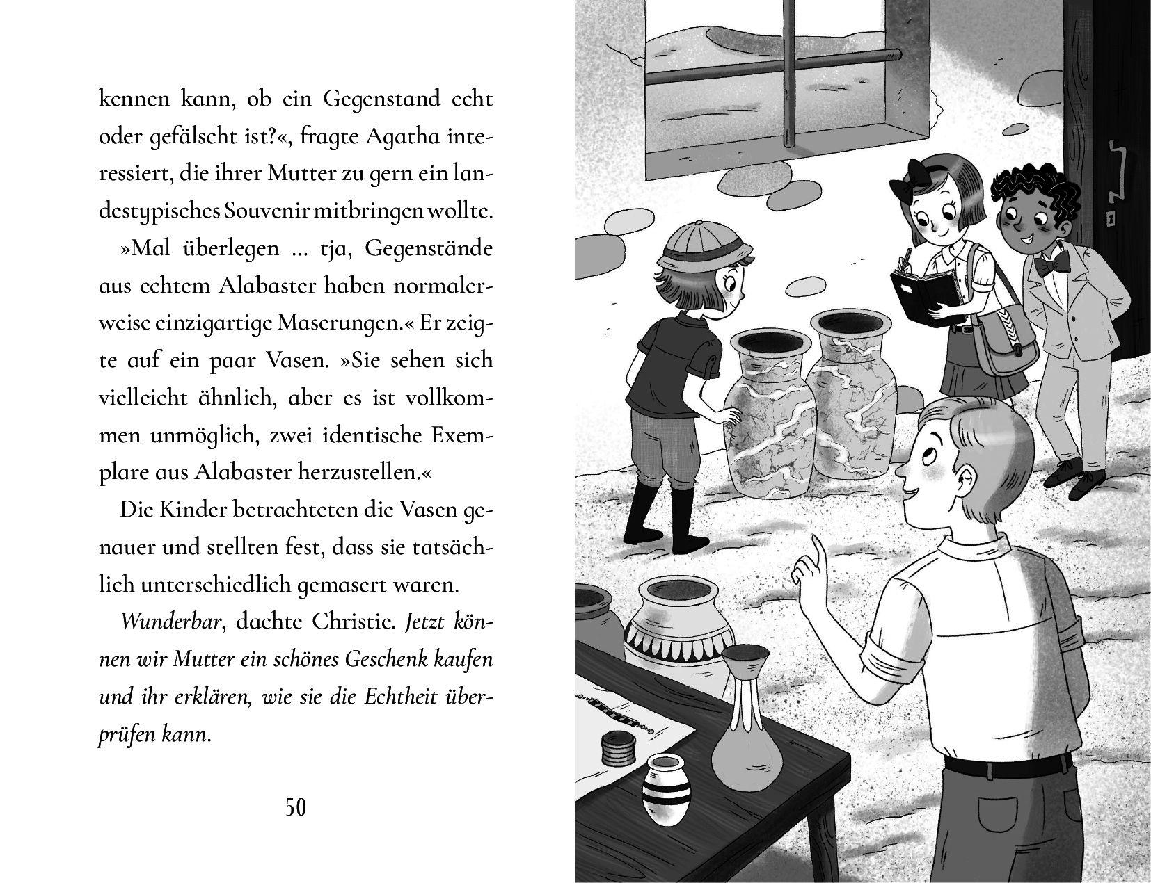 Beispielinhalt (Bild) Detektivagentur Christie & Agatha - Raub im Wüstensand