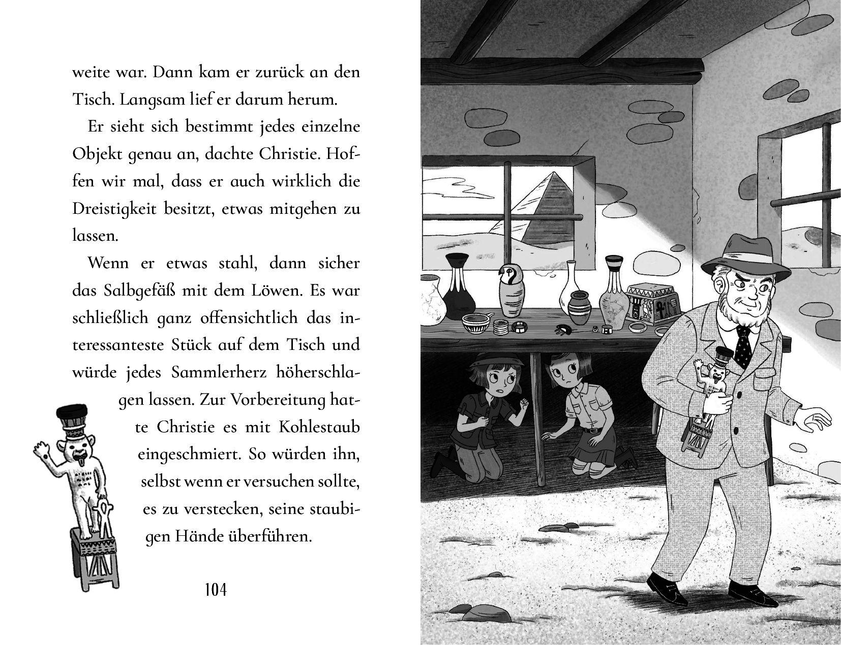 Beispielinhalt (Bild) Detektivagentur Christie & Agatha - Raub im Wüstensand