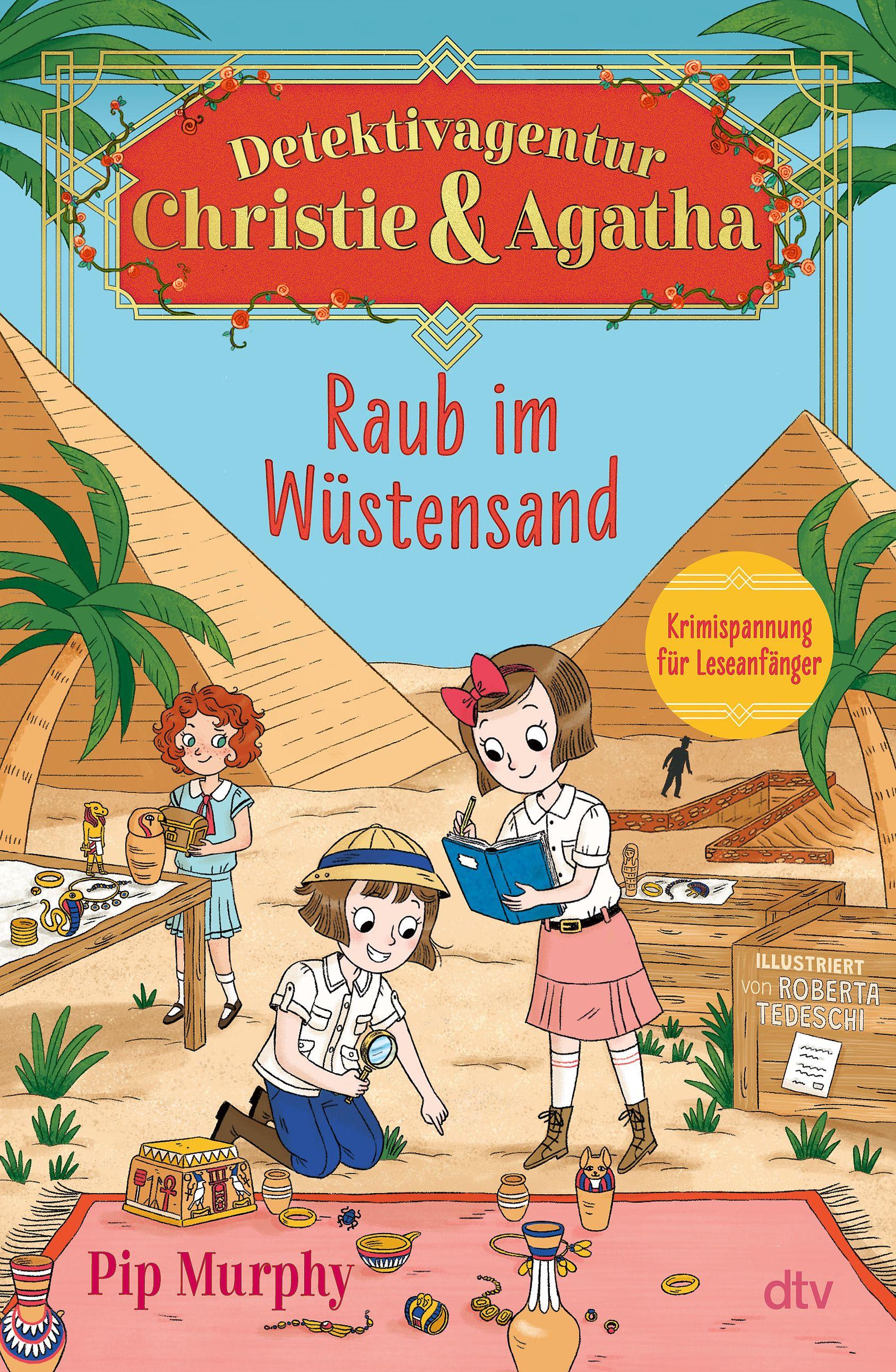 Vorderes Coverbild Detektivagentur Christie & Agatha - Raub im Wüstensand