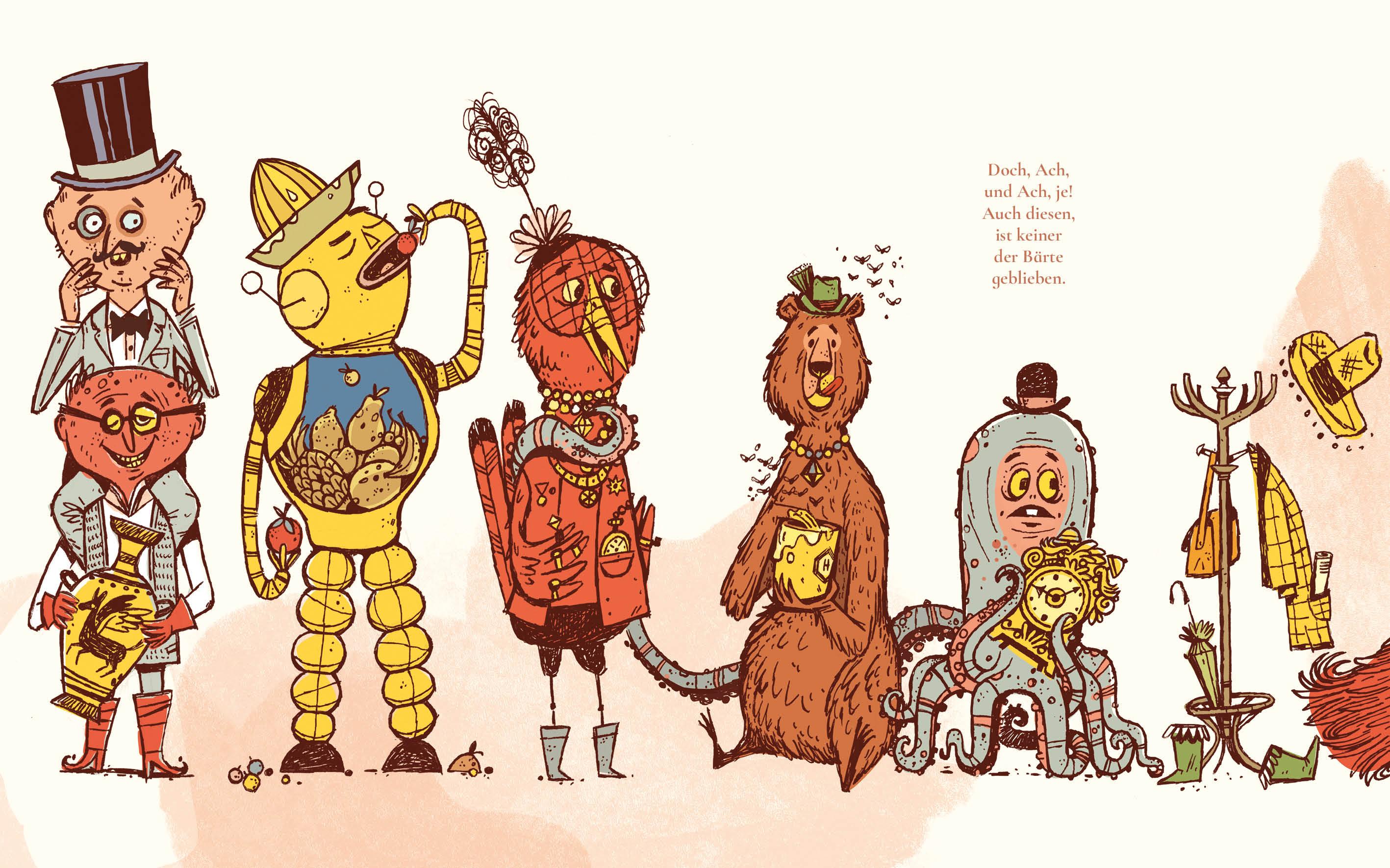 Beispielinhalt (Bild) Der Bartdieb