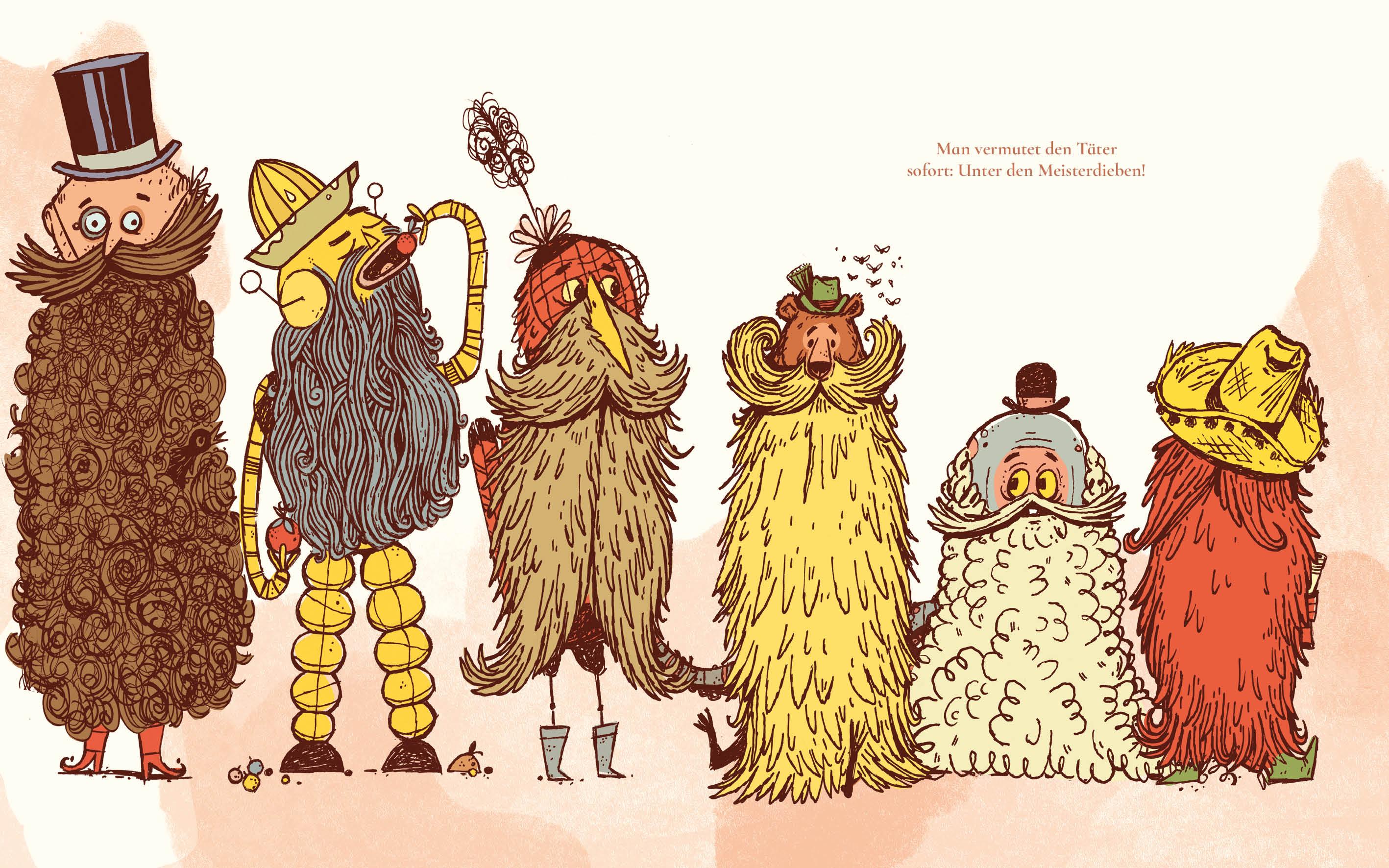 Beispielinhalt (Bild) Der Bartdieb