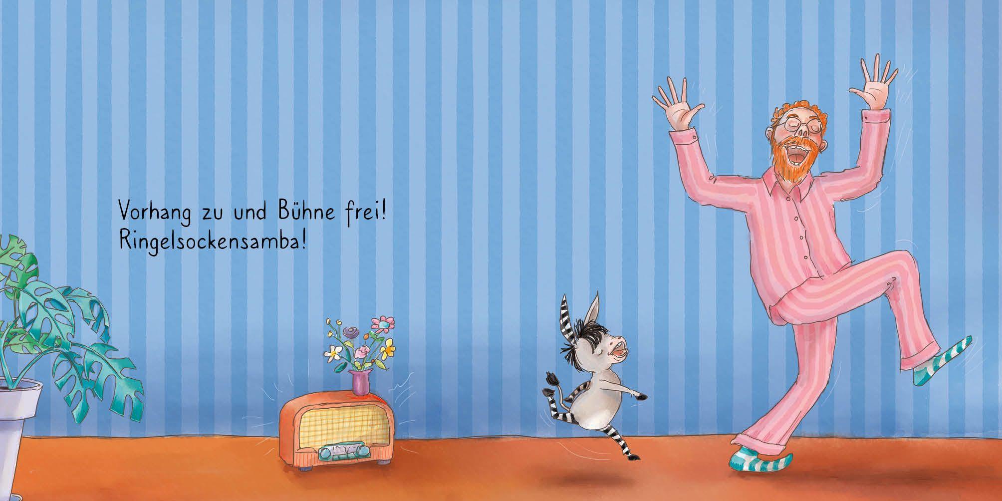 Beispielinhalt (Bild) Grimm und Möhrchen - In die Betten, fertig, los!