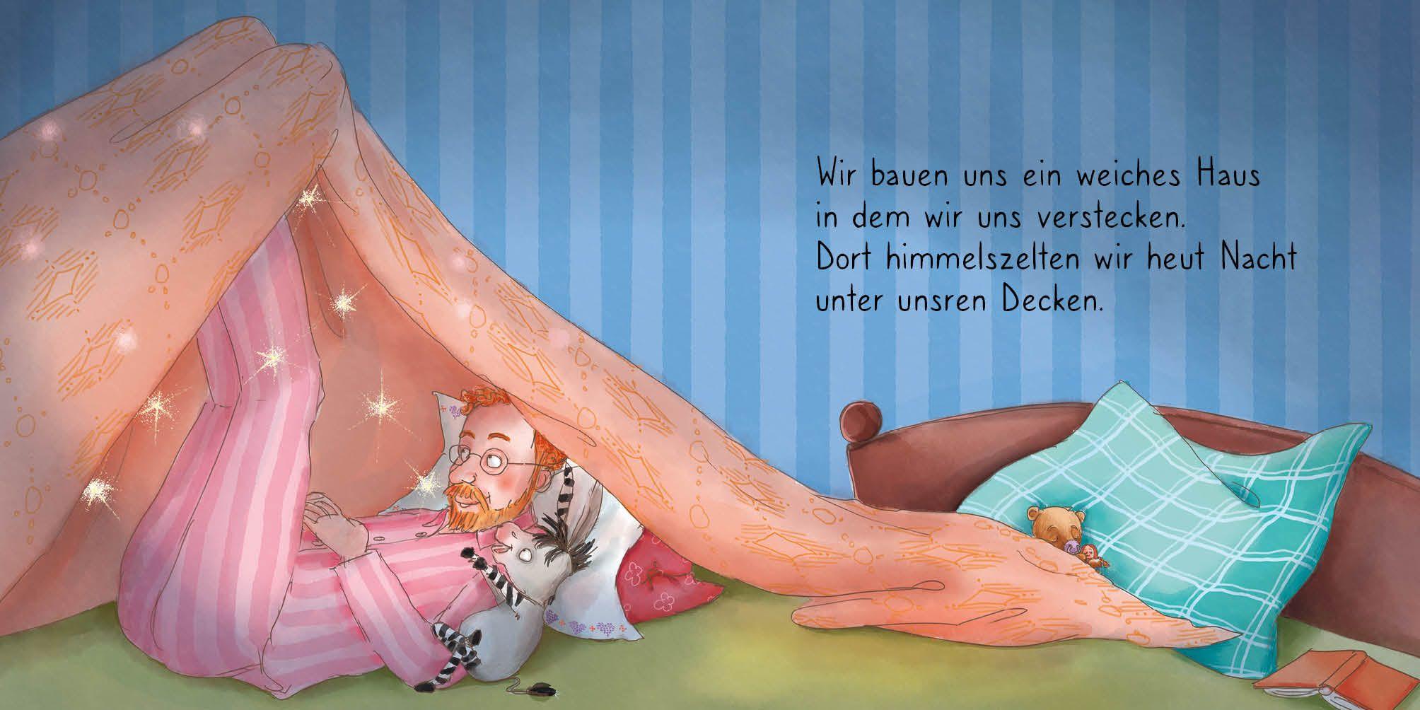 Beispielinhalt (Bild) Grimm und Möhrchen - In die Betten, fertig, los!